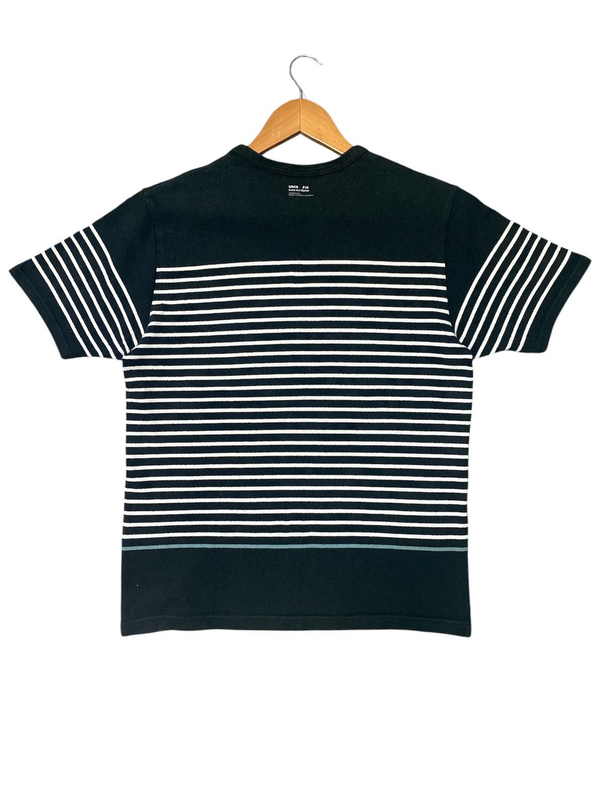 Japanese Brand × Undercover ‼️RARE‼️2010 UNDERCOVER “ LESS BUT BETTER” STRIPED SHIRT TEE🔥 Size US M / EU 48-50 / 2 - 9 Thumbnail