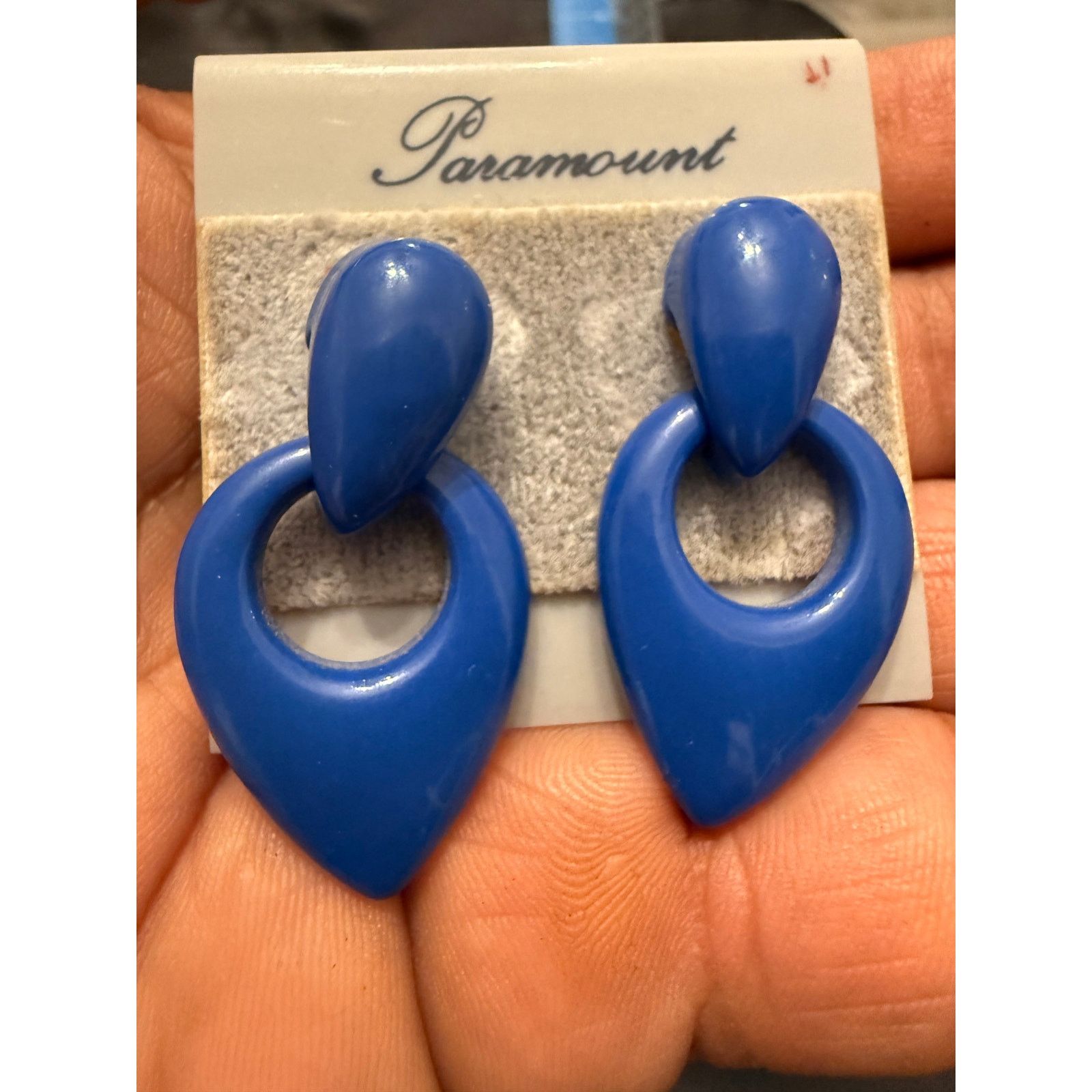 Other Vintage post earrings circa 1980 Size ONE SIZE - 4 Thumbnail