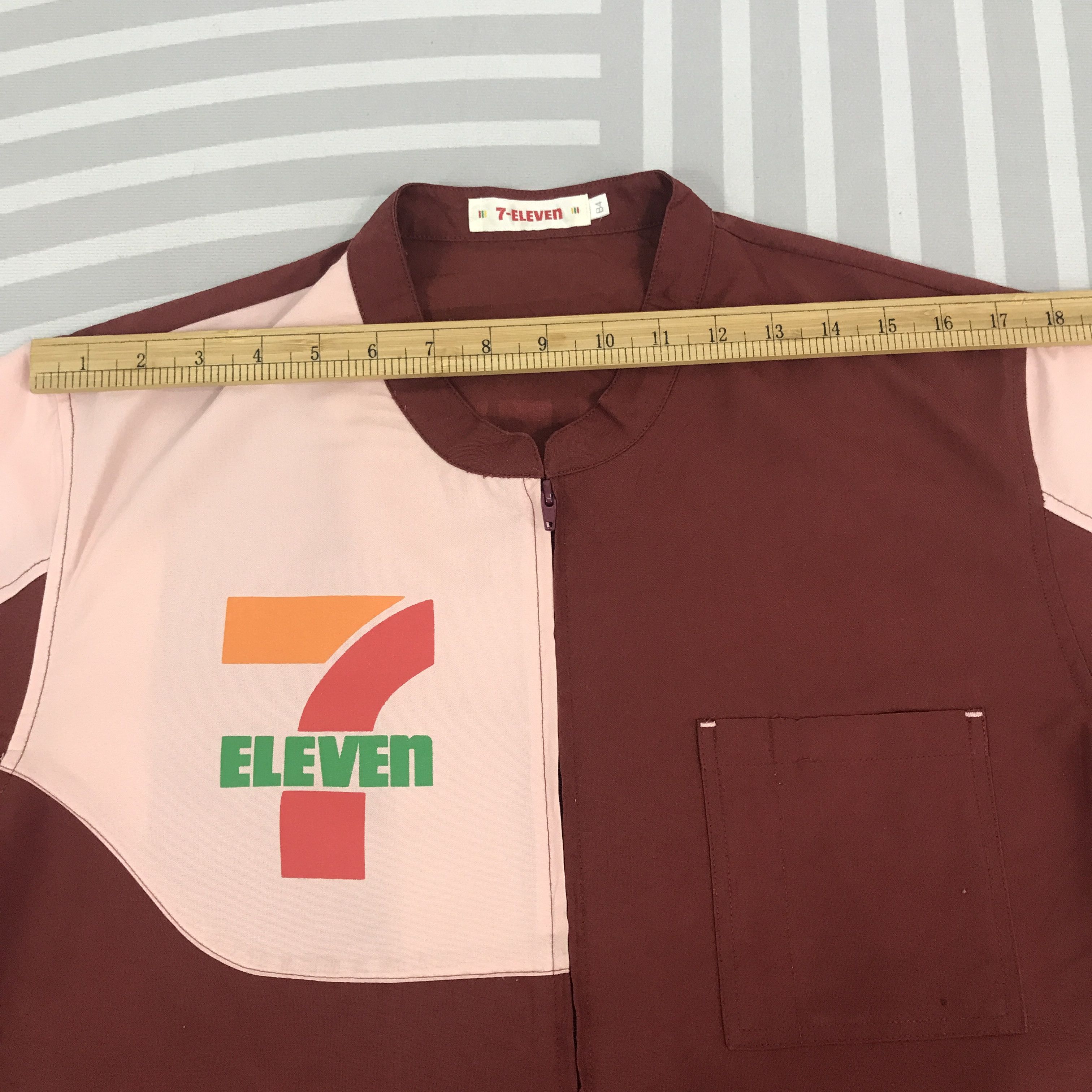 Japanese Brand × Vintage Vintage 7-Eleven Japan uniforms Jacket Size US L / EU 52-54 / 3 - 5 Thumbnail