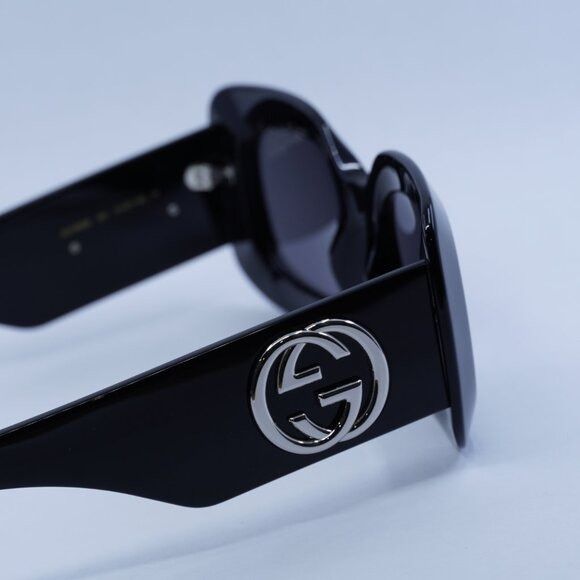 Gucci 🕶️ New Gucci GG1695S 001 Sunglasses - Black Frame Size ONE SIZE - 4 Thumbnail