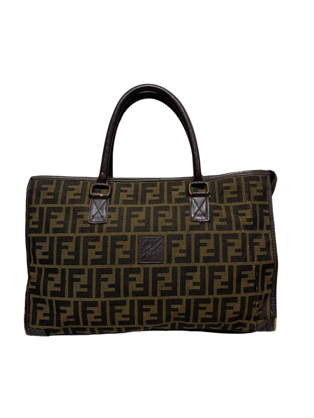 🔥VTG FENDI ZUCCA MONOGRAM HANDCARRY BAG