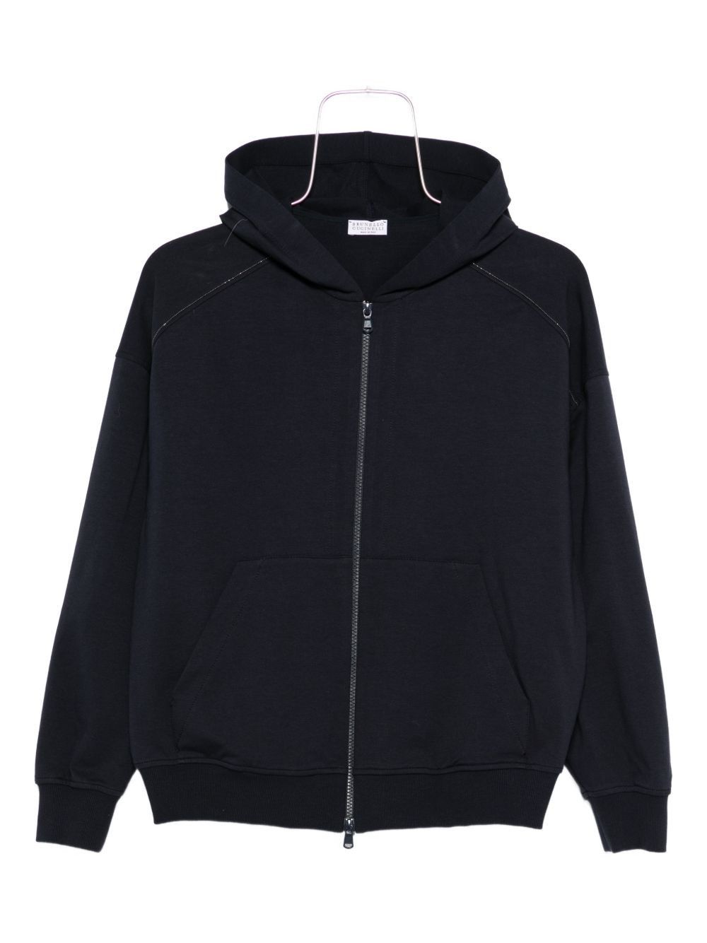 Brunello Cucinelli COTTON HOODIE Size L / US 10 / IT 46 - 1 Thumbnail