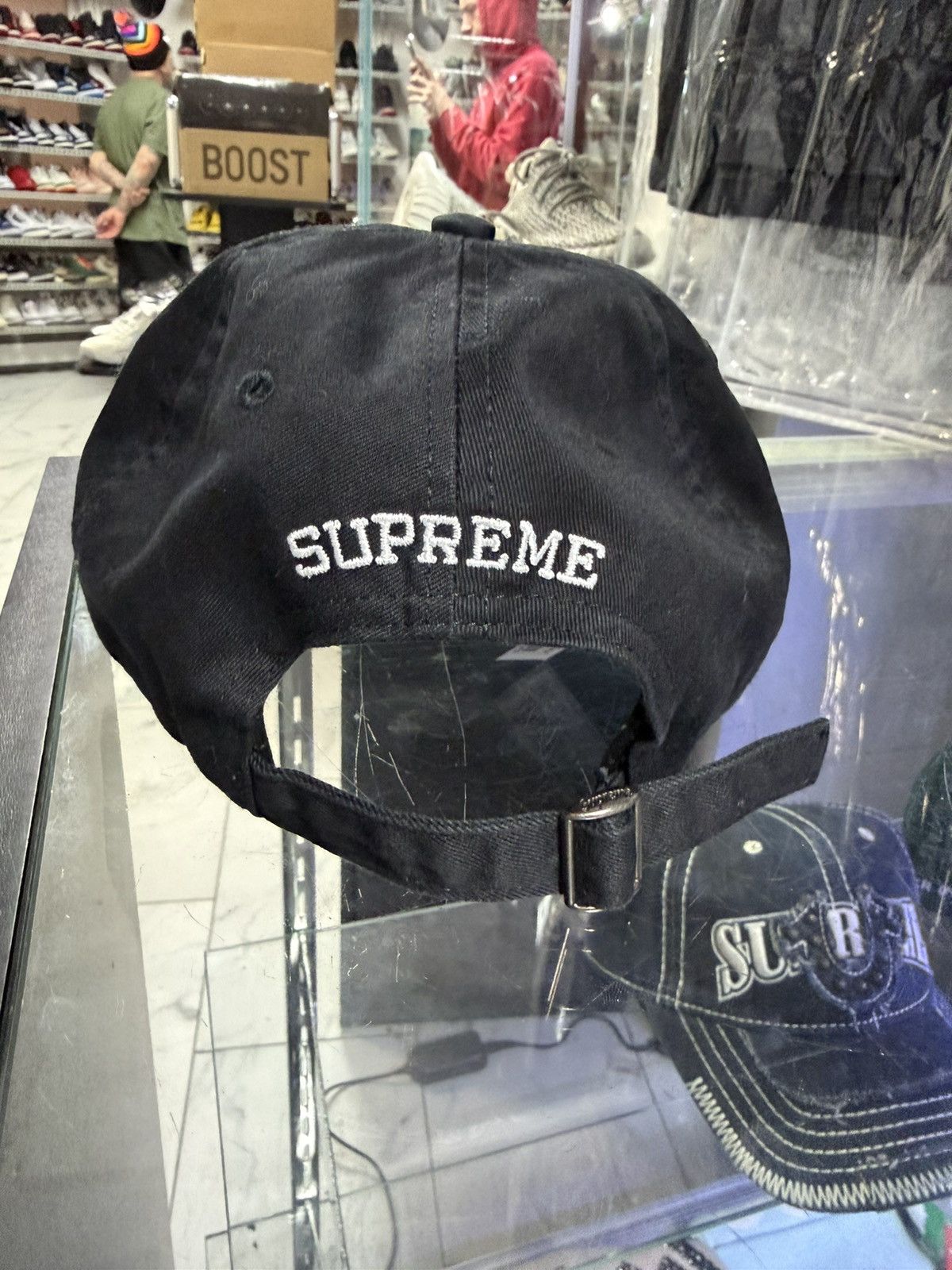 Supreme Supreme Splatter Hat (Black) Size ONE SIZE - 2 Thumbnail