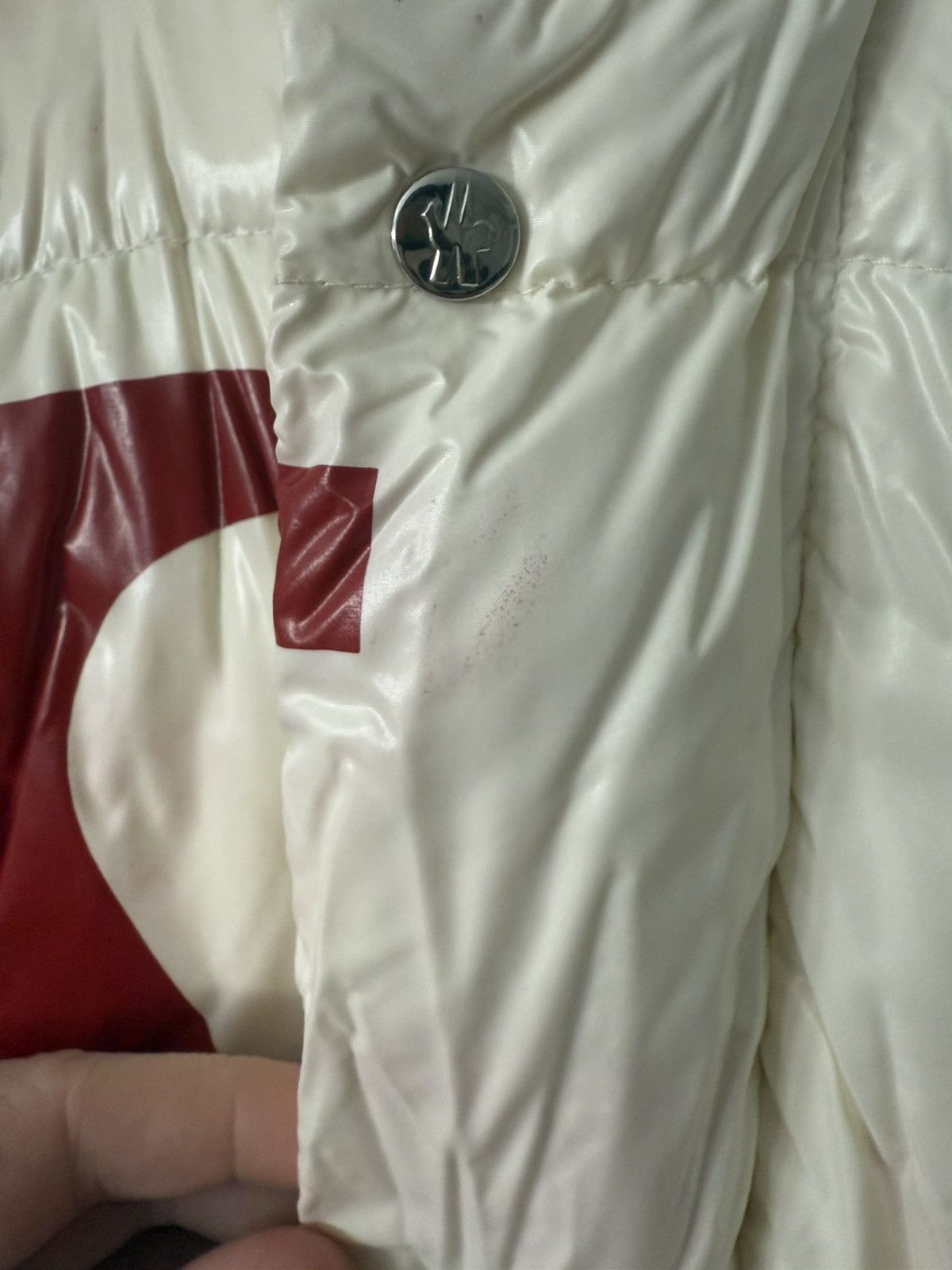 Moncler × Valentino White / Red Moncler X Valentino Coat size 52 (L/XL MENS) Size US L / EU 52-54 / 3 - 7 Thumbnail