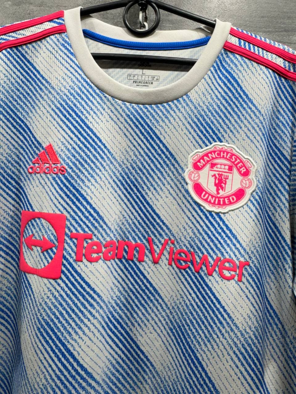 Adidas MANCHESTER UNITED 2021 2022 RONALDO #7 SHIRT SOCCER ADIDAS Size US L / EU 52-54 / 3 - 4 Thumbnail