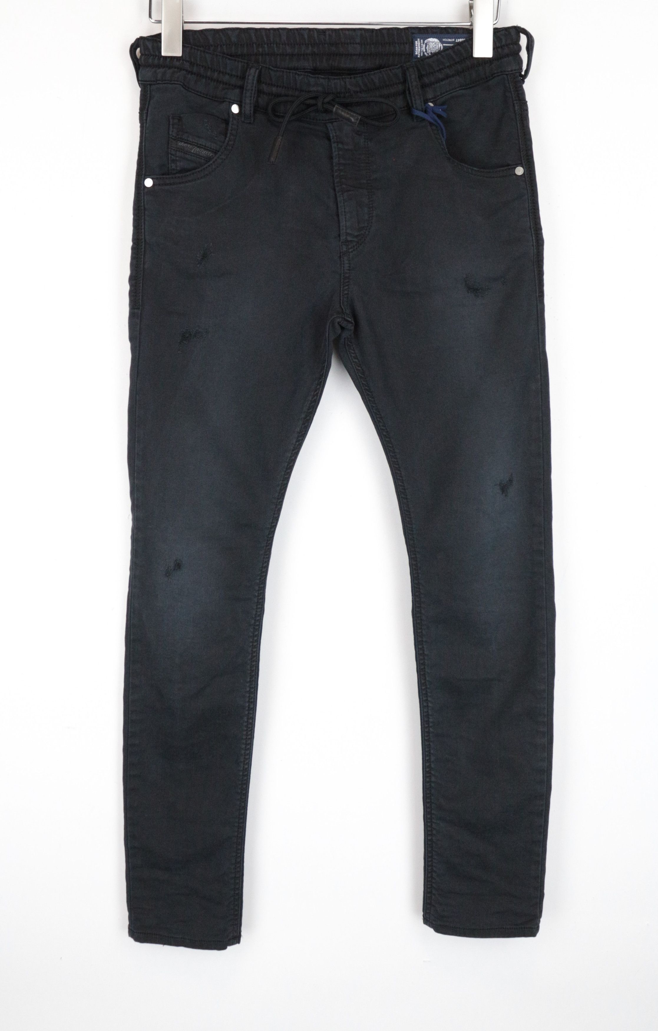 Diesel KRAILEY-NE 0684T W23 Black Boyfriend Jeans 64209 Size 23" - 2 Thumbnail