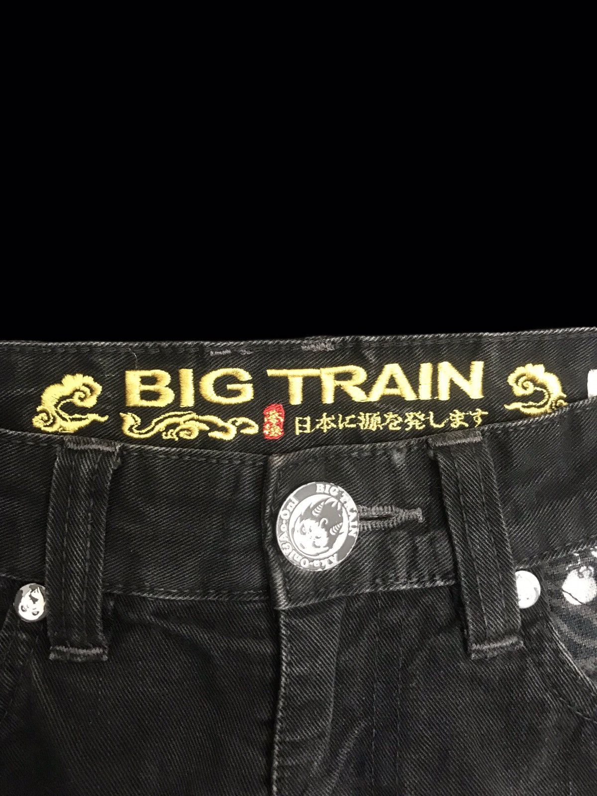 Japanese Brand 💥ART💥VERY RARE BIG TRAIN SICK FADES DENIM F93 Size US 30 / EU 46 - 7 Thumbnail