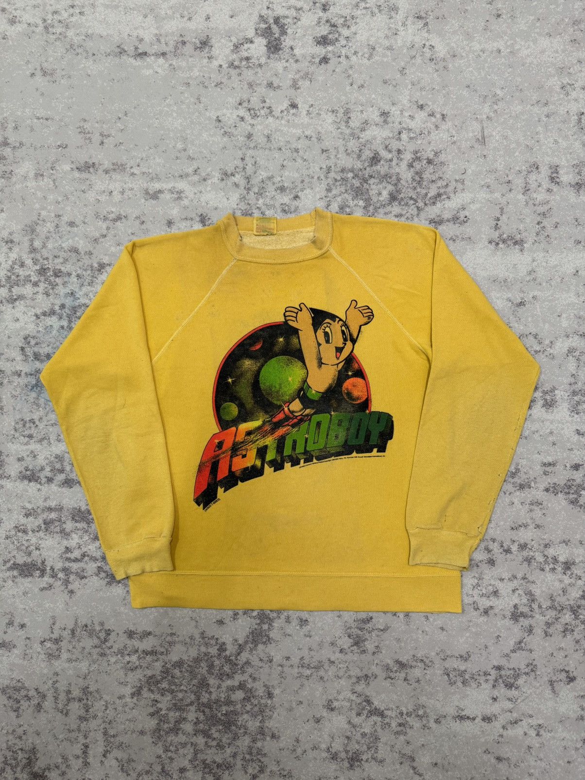 Anime VINTAGE 90s ASTRO BOY TEZUKA PRODUCTION DISTRESED SWEATSHIRT Size US M / EU 48-50 / 2 - 3 Thumbnail