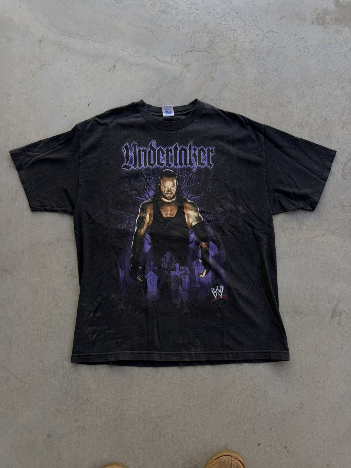 AAA Vintage AAA WWE Undertaker Double Sided Tee XL Size US XL / EU 56 / 4 - 1 Thumbnail