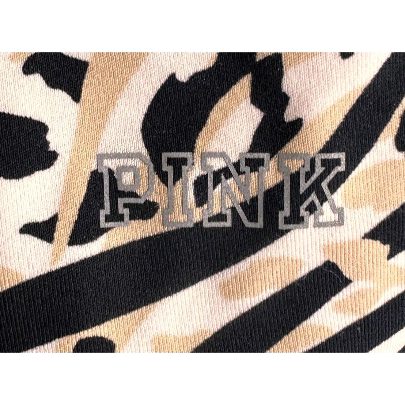 Victoria's Secret Victorias Secret Pink Sport Leggings Large Logo Leopard Pri Size 27" / US 4 / IT 40 - 11 Thumbnail