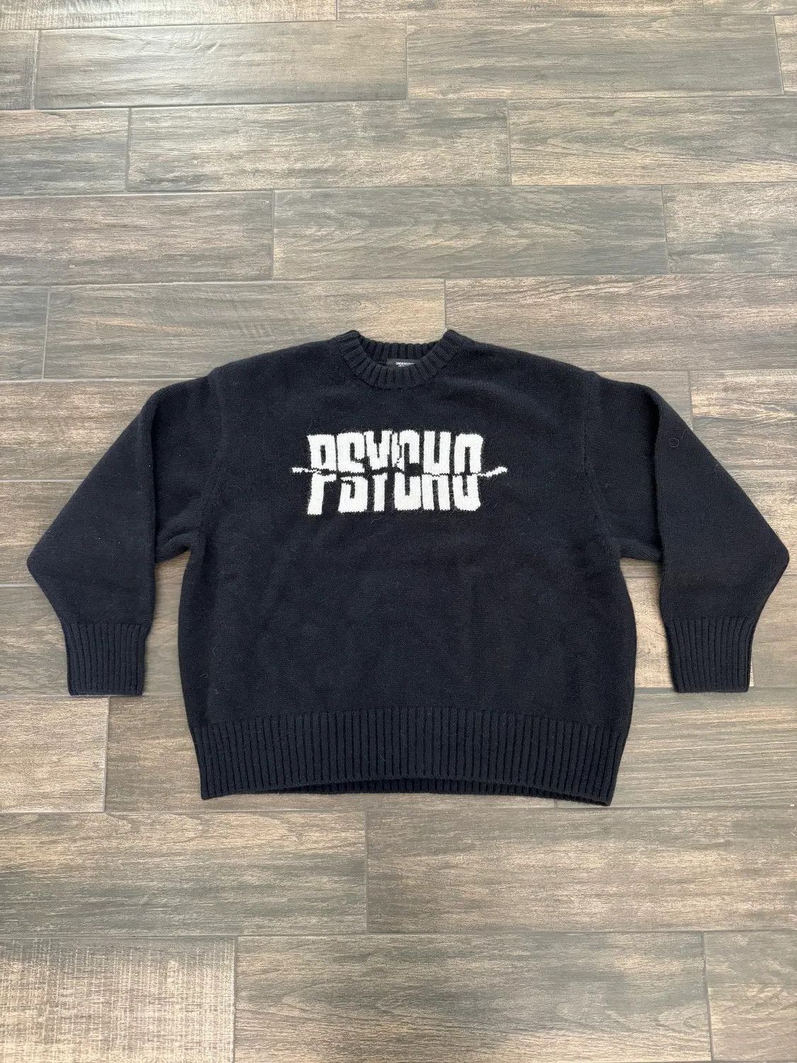 Undercover Undercover Psycho Alfred Hitchcock Alpaca Wool Sweater Size US L / EU 52-54 / 3 - 1 Thumbnail