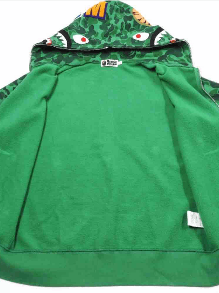 Bape Bape Shark Hooded Jacket Size US L / EU 52-54 / 3 - 4 Thumbnail
