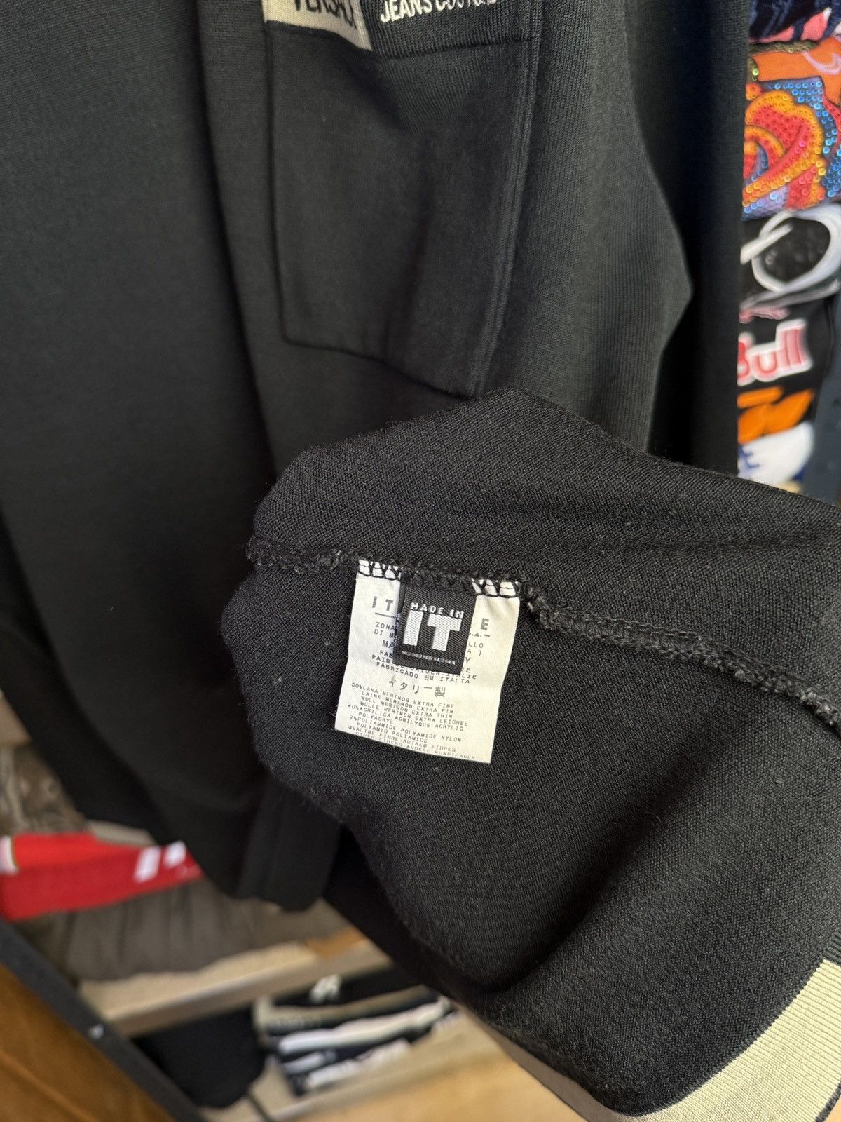 Versace Versace Jeans Couture VJC 1/3 Half Zip Sweater Pull Jumper Size US XXL / EU 58 / 5 - 11 Thumbnail