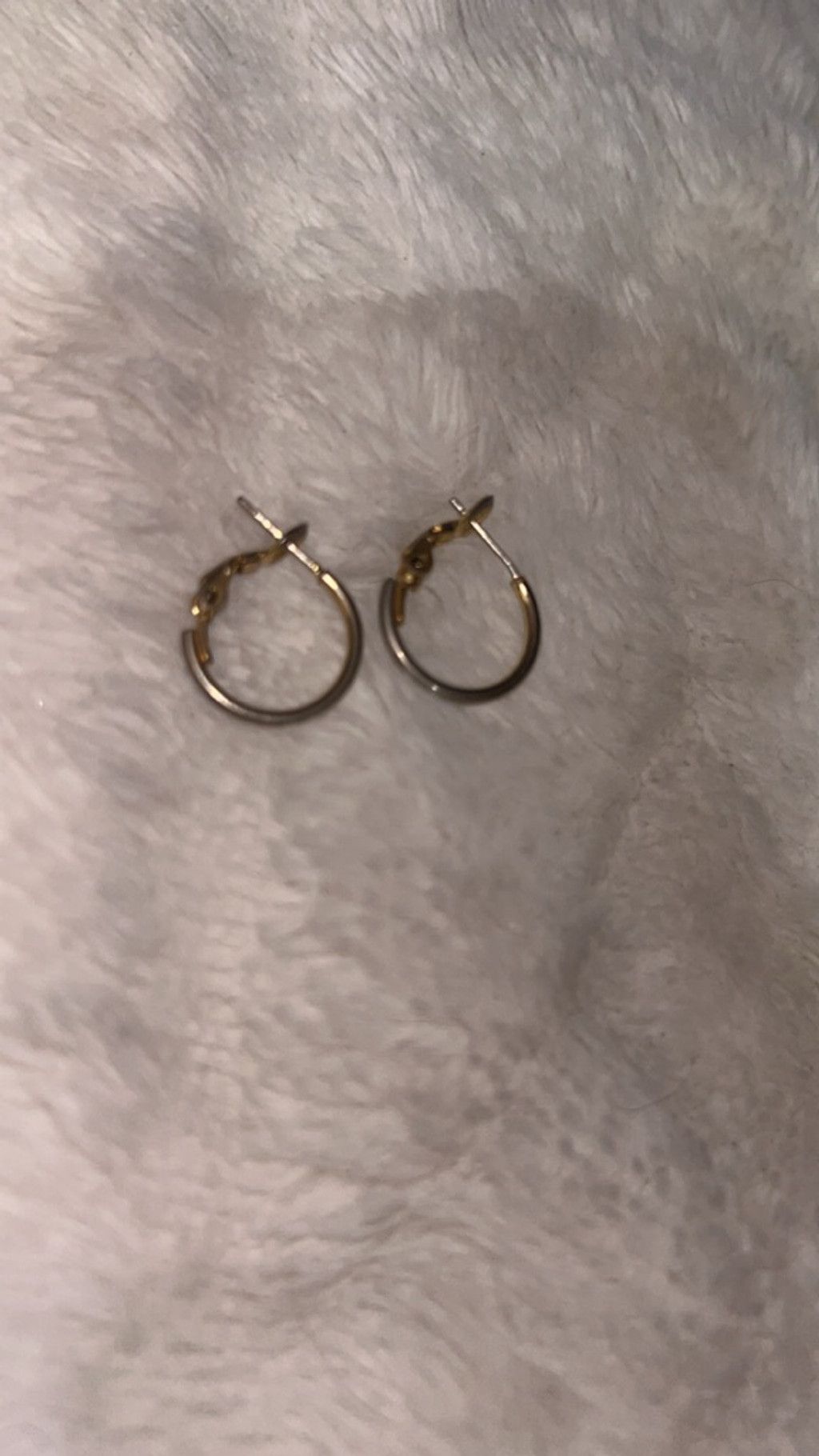 The Unbranded Brand Women's Unbranded Hoop Earrings One Size Gold Silver Size ONE SIZE - 1 Thumbnail