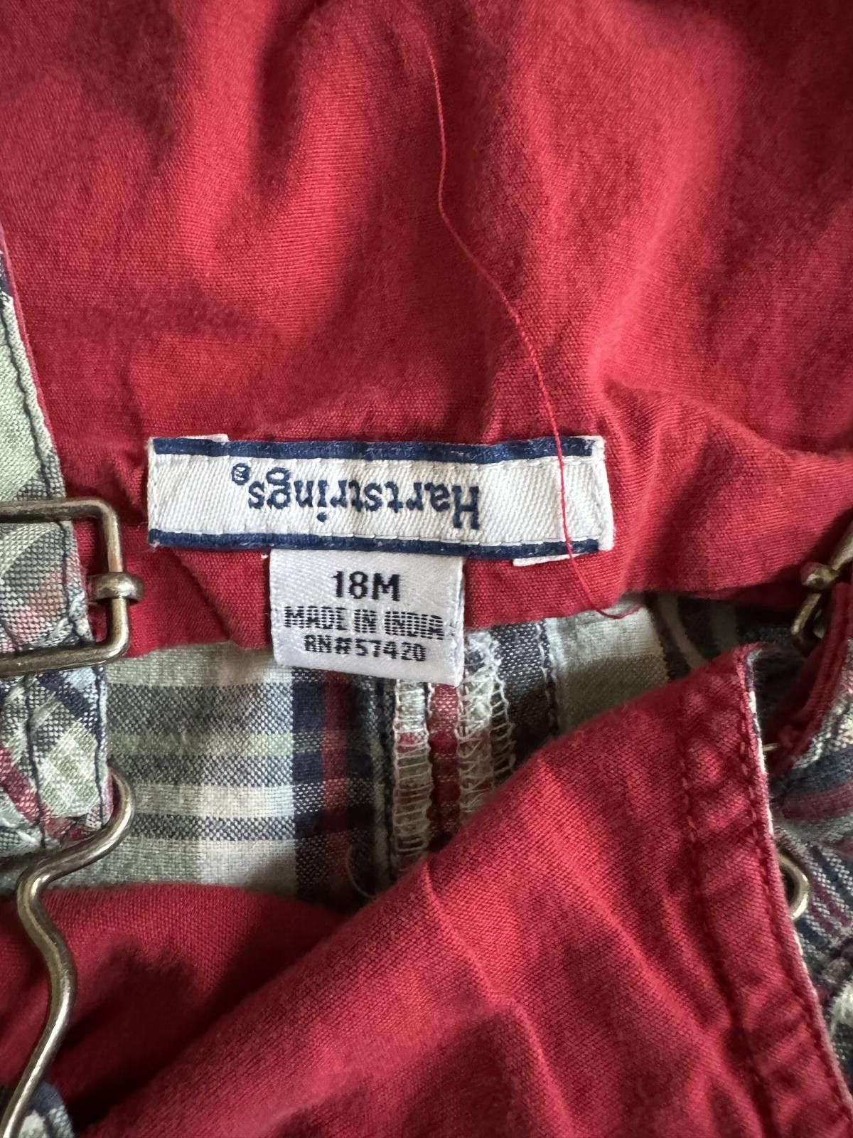 Other Hartstrings Toddler Plaid Overalls Size 18M Size US 26 / EU 42 - 2 Thumbnail