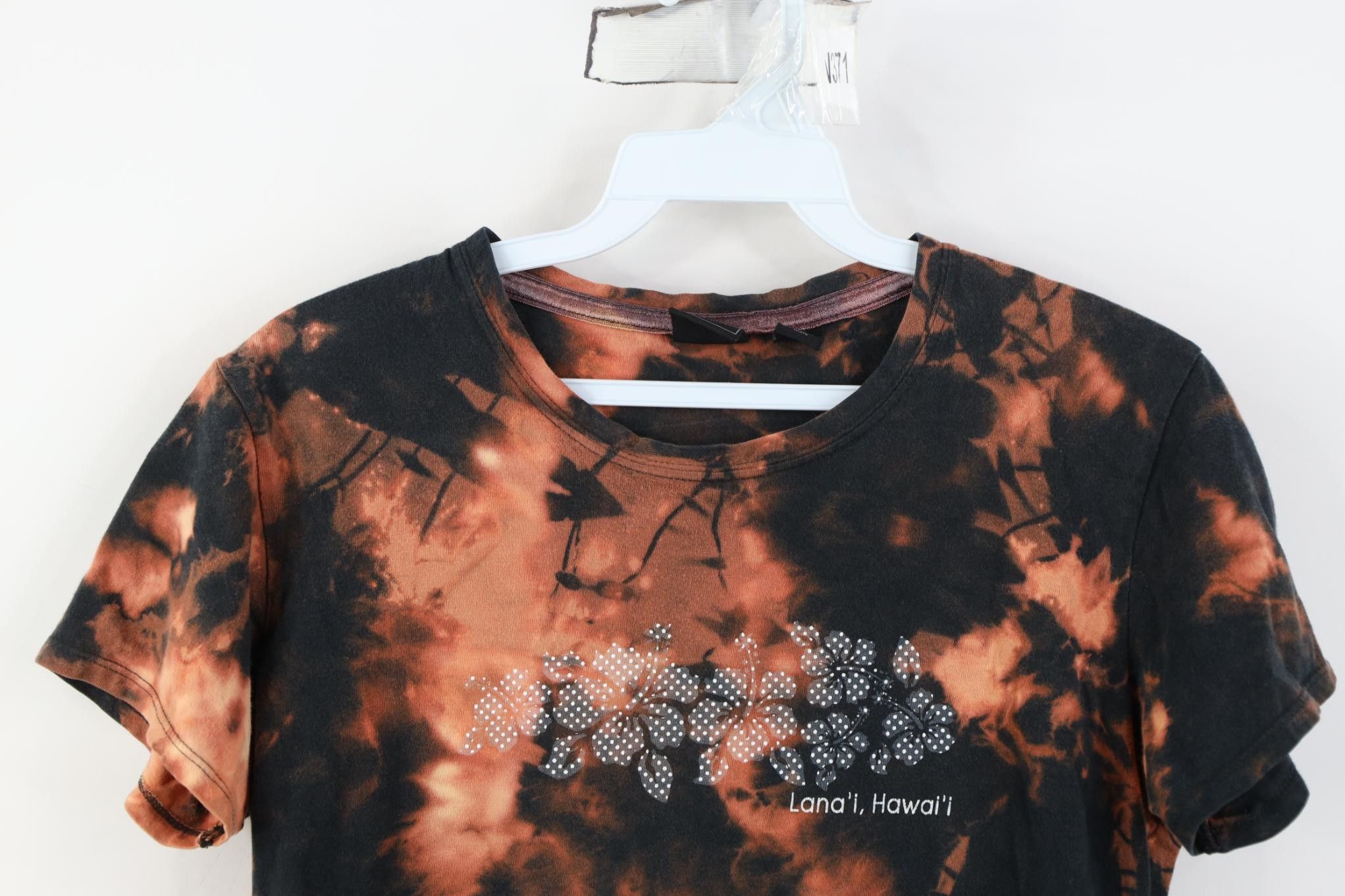 Vintage Vintage Y2K Babydoll Streetwear Wash Flower Hawaii T-Shirt Size S / US 4 / IT 40 - 2 Thumbnail
