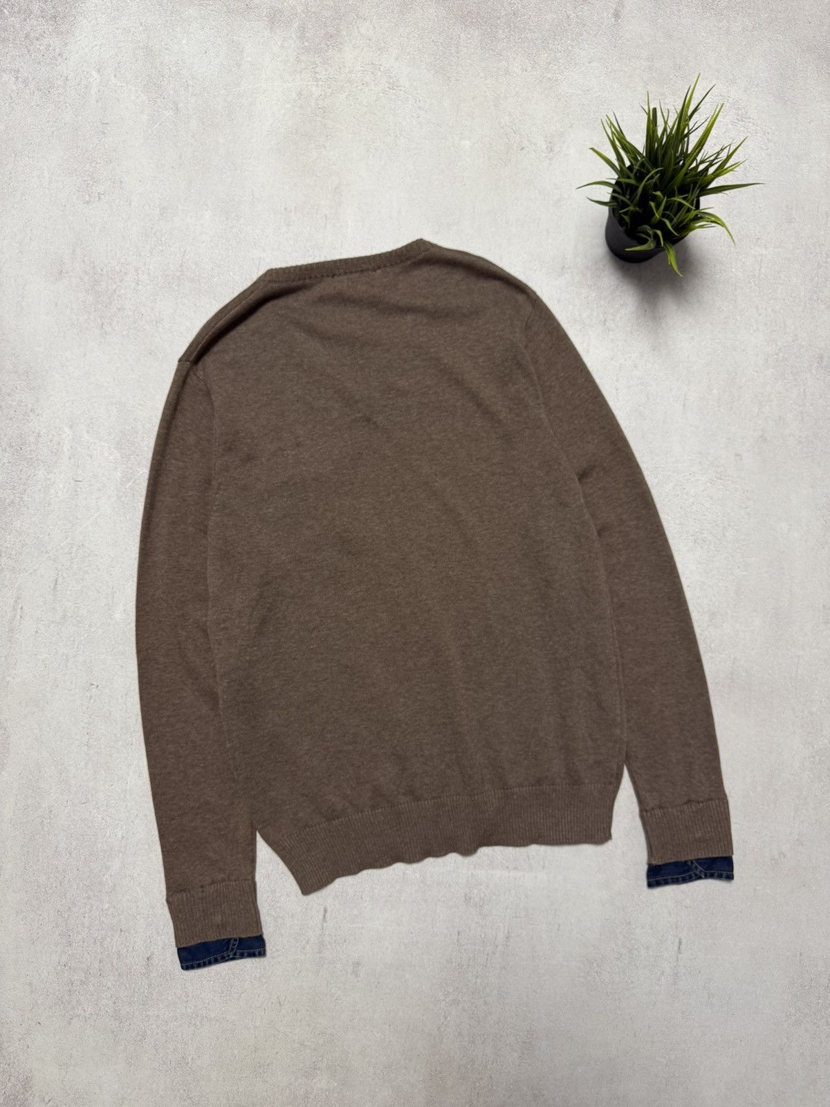 Designer × Dsquared2 Vintage Dsquared2 Sweater Pullover V Neck Mens 90s Size US L / EU 52-54 / 3 - 8 Thumbnail