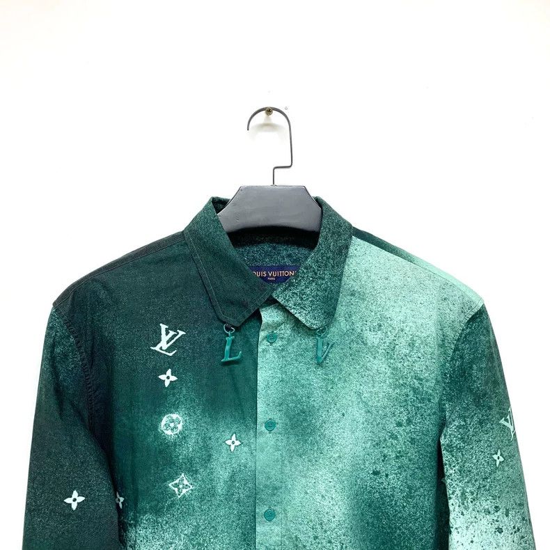 Louis Vuitton Louis Vuitton Splash Ink Rendering Shirt 2501-Nextarrow Size US XXL / EU 58 / 5 - 5 Thumbnail