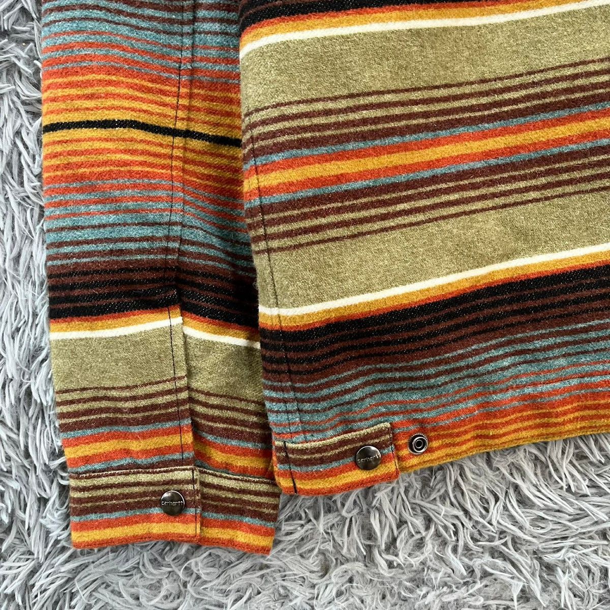 Carhartt Carhartt WIP Tucson StripeDollar DetroitJacket Quilted Lined Size US XL / EU 56 / 4 - 7 Thumbnail