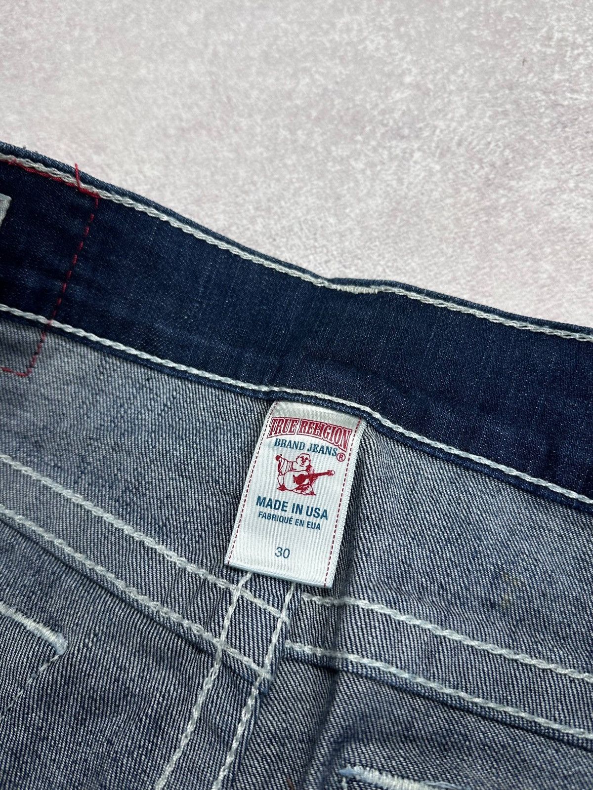 True Religion Vintage True Religion Y2K Rocco Baggy Jeans True Religion 30 Size US 30 / EU 46 - 9 Thumbnail