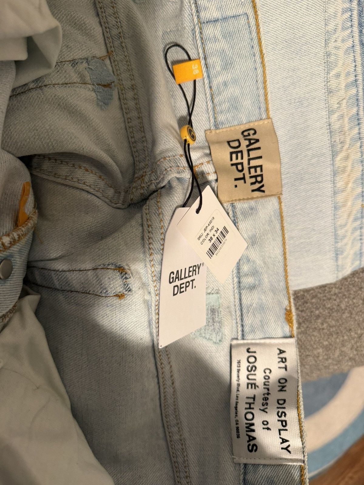 Gallery Dept. Gallery Dept Jake Denim Size US 37 - 6 Thumbnail