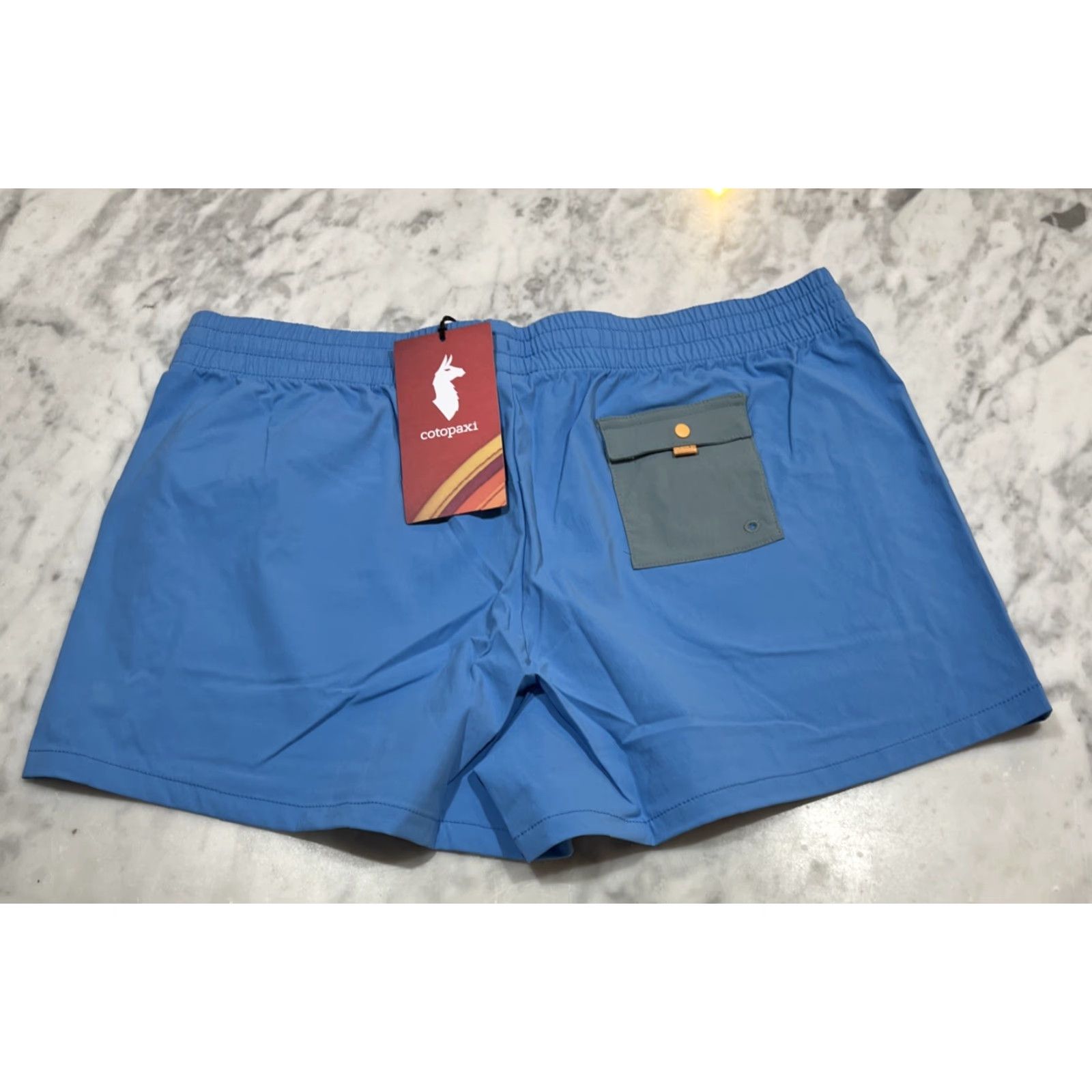 Cotopaxi Cotopaxi Brinco 3” Short Women Large Island Blue Outdoor Hiking Pockets NWT Size 36" / US 14 / IT 50 - 6 Thumbnail
