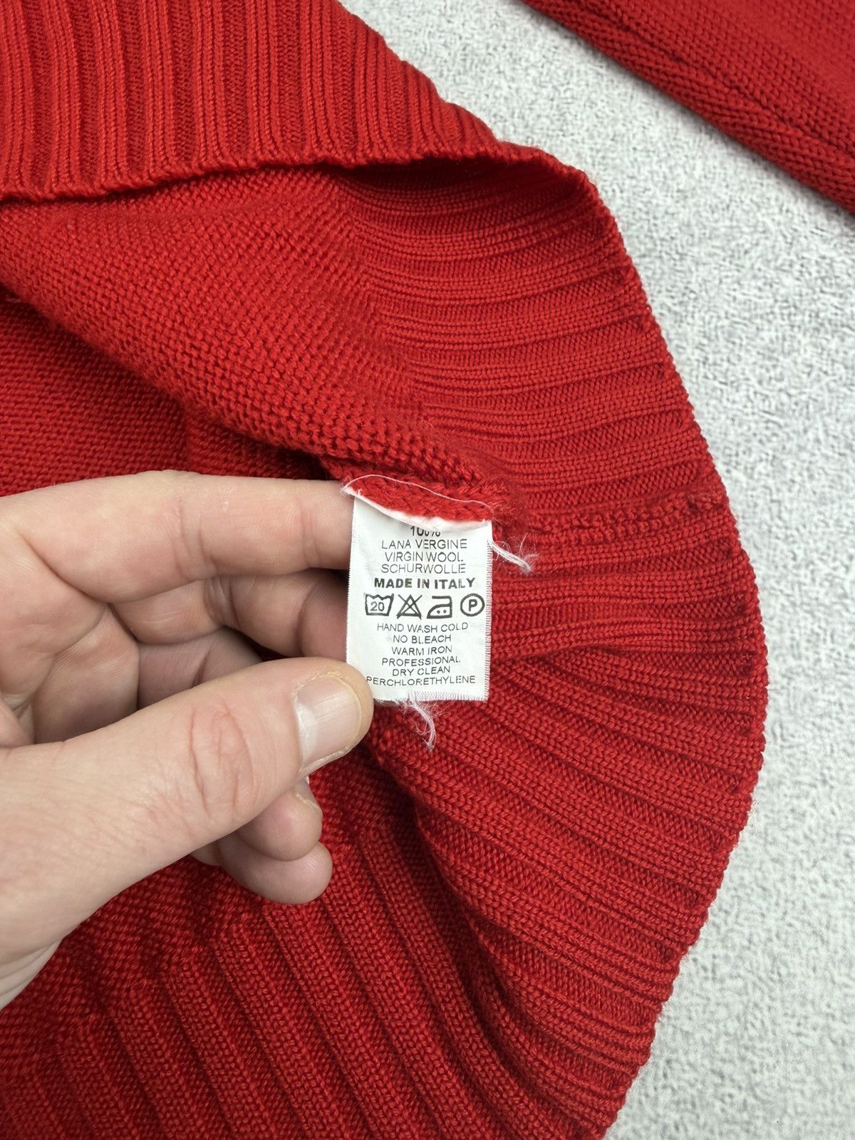 Gran Sasso Gran Sasso Wool 1/4 Zip knit Sweater Men’s Size 54 Size US L / EU 52-54 / 3 - 8 Thumbnail