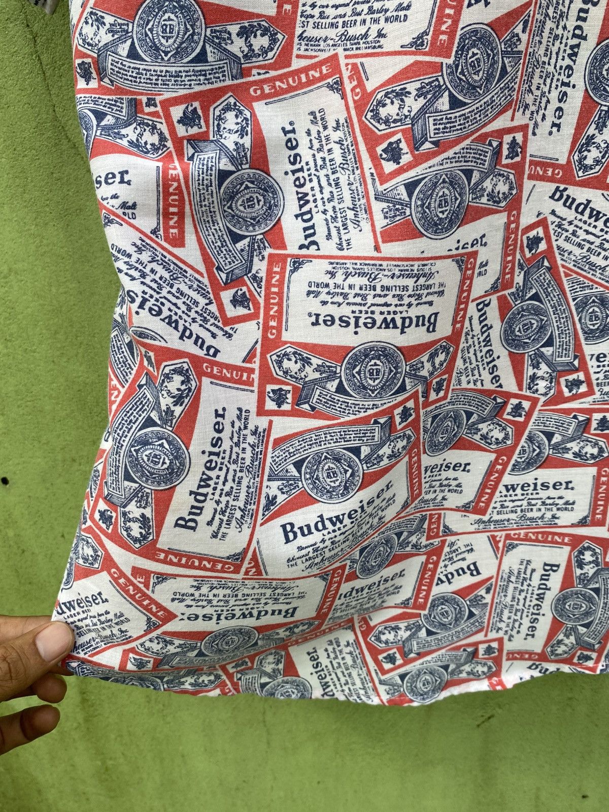 Budweiser Budweiser All Over Print AOP Vintage Short Sleeve Shirt Size US M / EU 48-50 / 2 - 13 Thumbnail