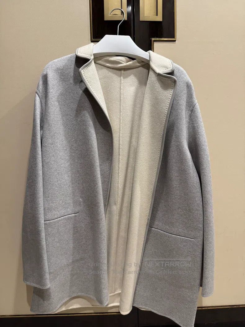 Loro Piana Loro Piana Classic Jimi Cashmere Coat with Double-Sided We Size M / US 6-8 / IT 42-44 - 1 Thumbnail