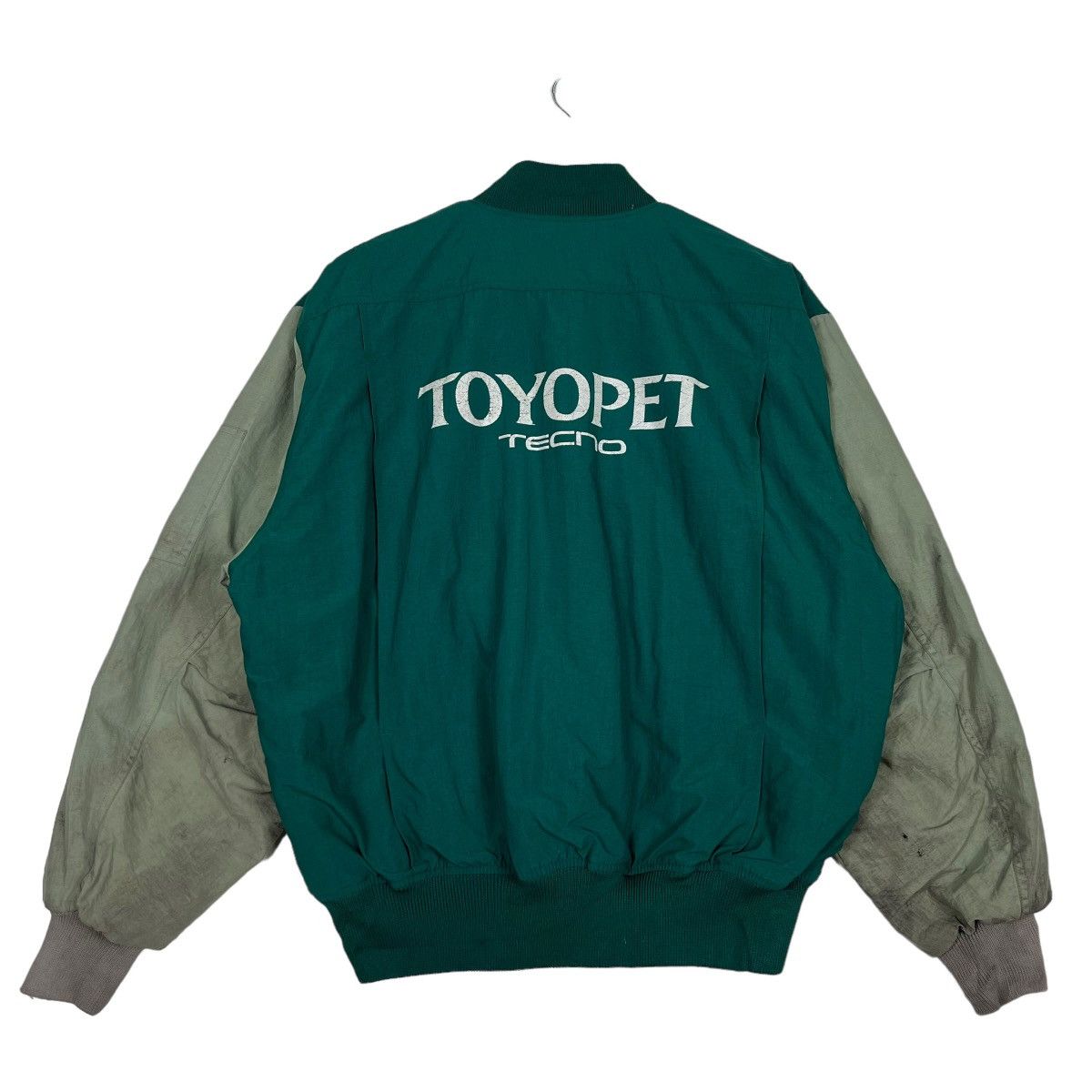 Japanese Brand 🔥 VINTAGE TOYOPET TECNO RACING BOMBER JACKET Size US L / EU 52-54 / 3 - 1 Thumbnail