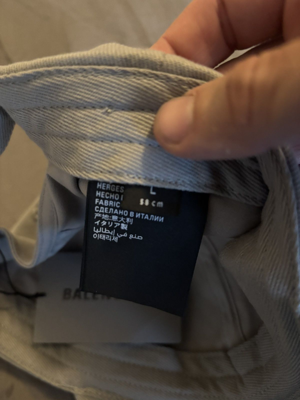 Balenciaga BALENCIAGA LOGO HAT Size ONE SIZE - 4 Thumbnail
