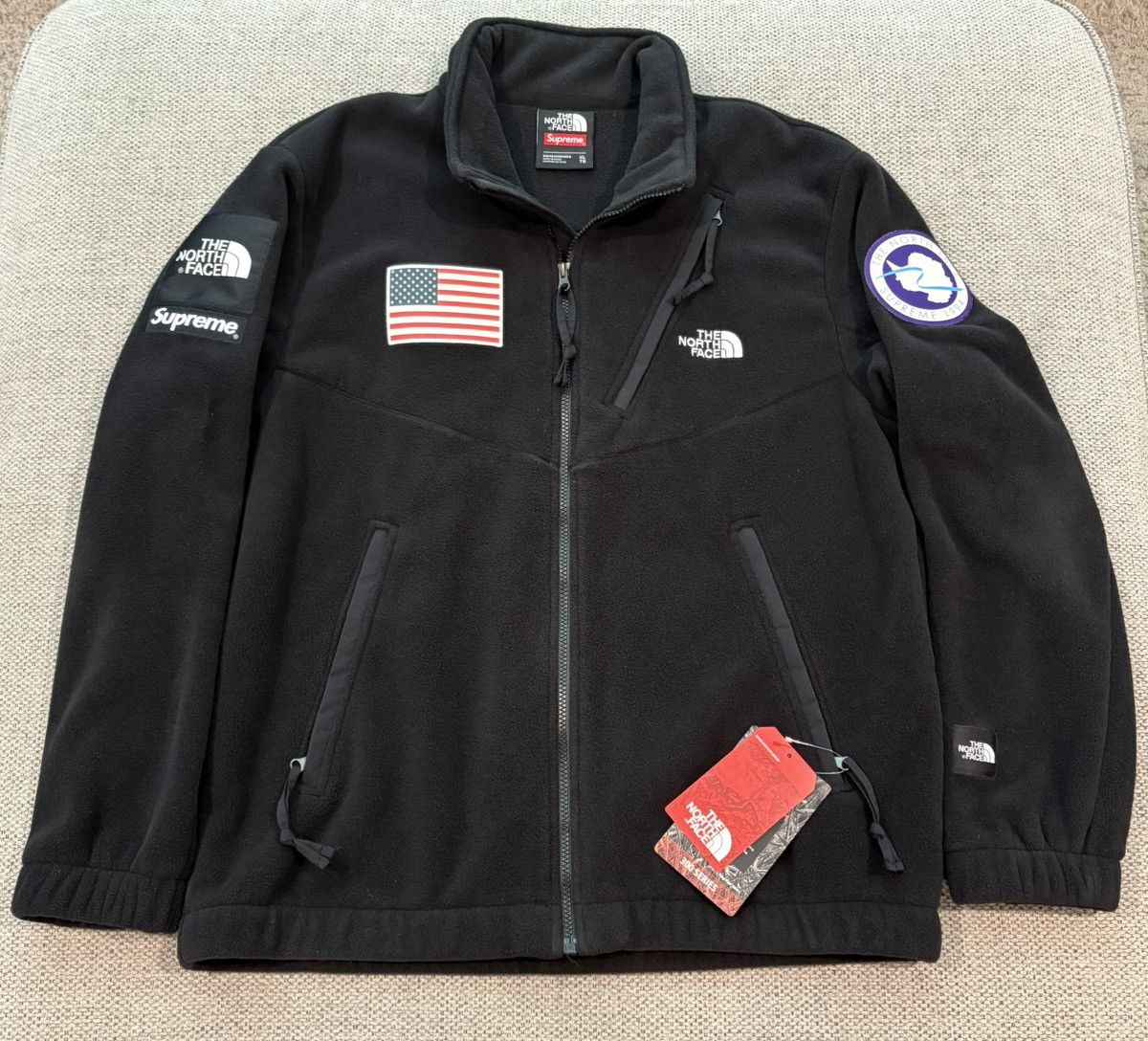 Supreme The North Face Expedition Fleece Jacket SS17 Black