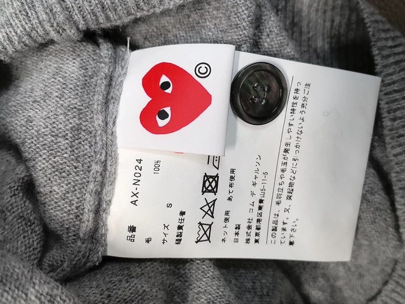 Comme des Garcons Comme Des Garcons Grey Knitted Cardigan 2504-Nextarrow Size US S / EU 44-46 / 1 - 5 Thumbnail
