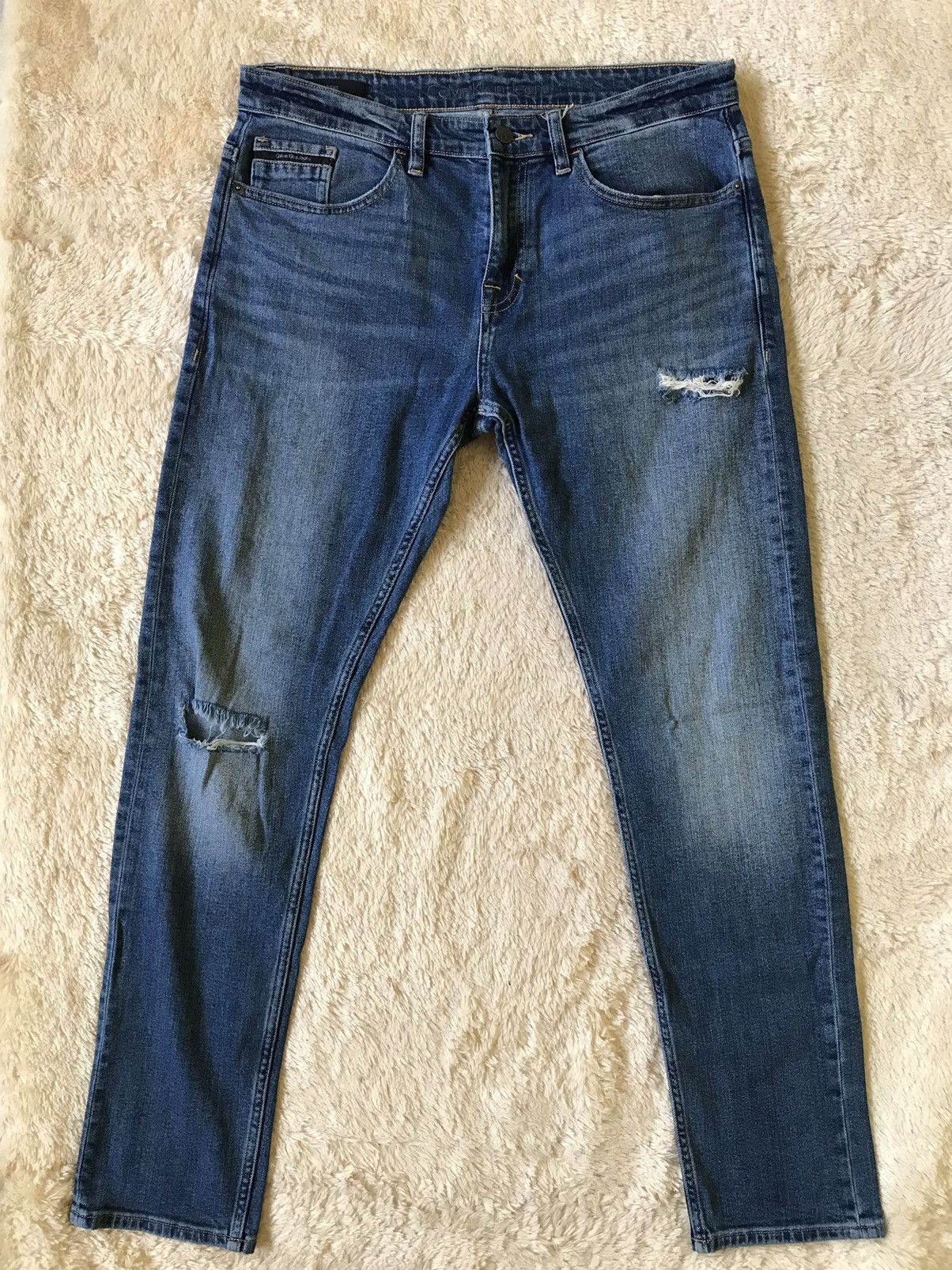 image of Archival Clothing x Calvin Klein Denim in Blue, Men's (Size 32)