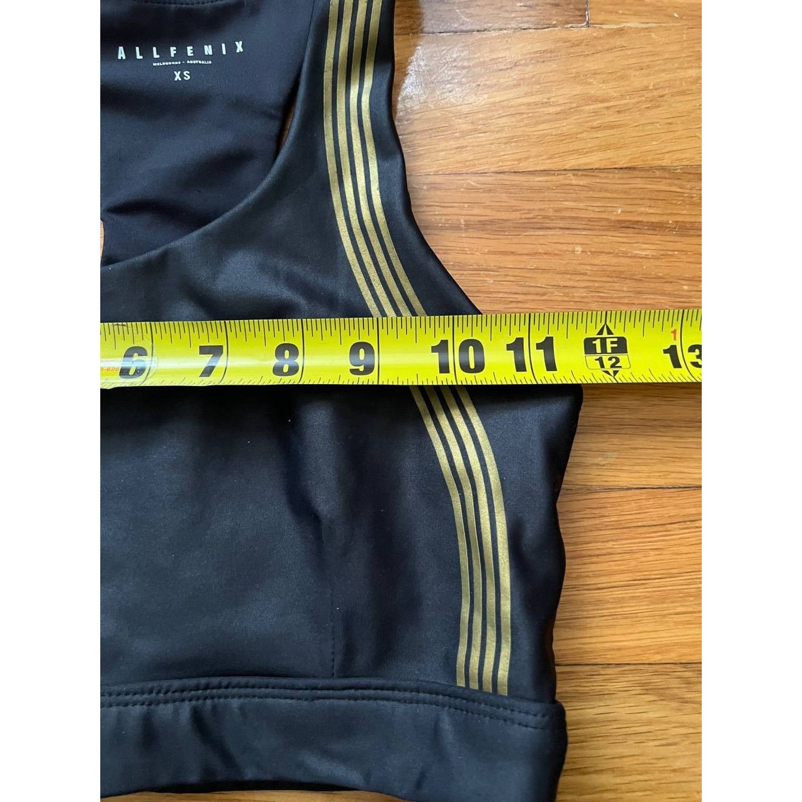 Speedo All Fenix Speed Tech Gold Sports Bra X-Small Black A002042 Size ONE SIZE - 4 Thumbnail