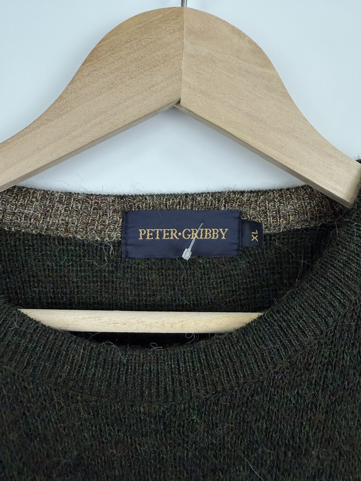 Carlo Colucci 🇬🇧 Vintage 90s Peter Gribby Hunting Sweater Retro Rare Size US XL / EU 56 / 4 - 5 Thumbnail