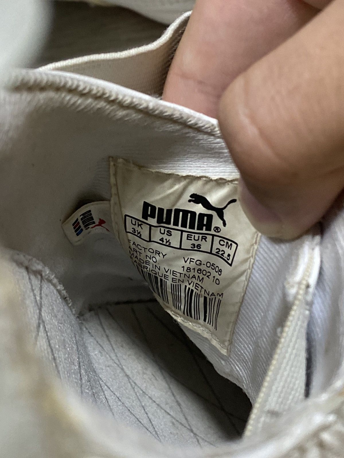 Puma Puma Uke bubble archive RARE deadstock vintage logo shoes Size US 6 / IT 36 - 4 Thumbnail