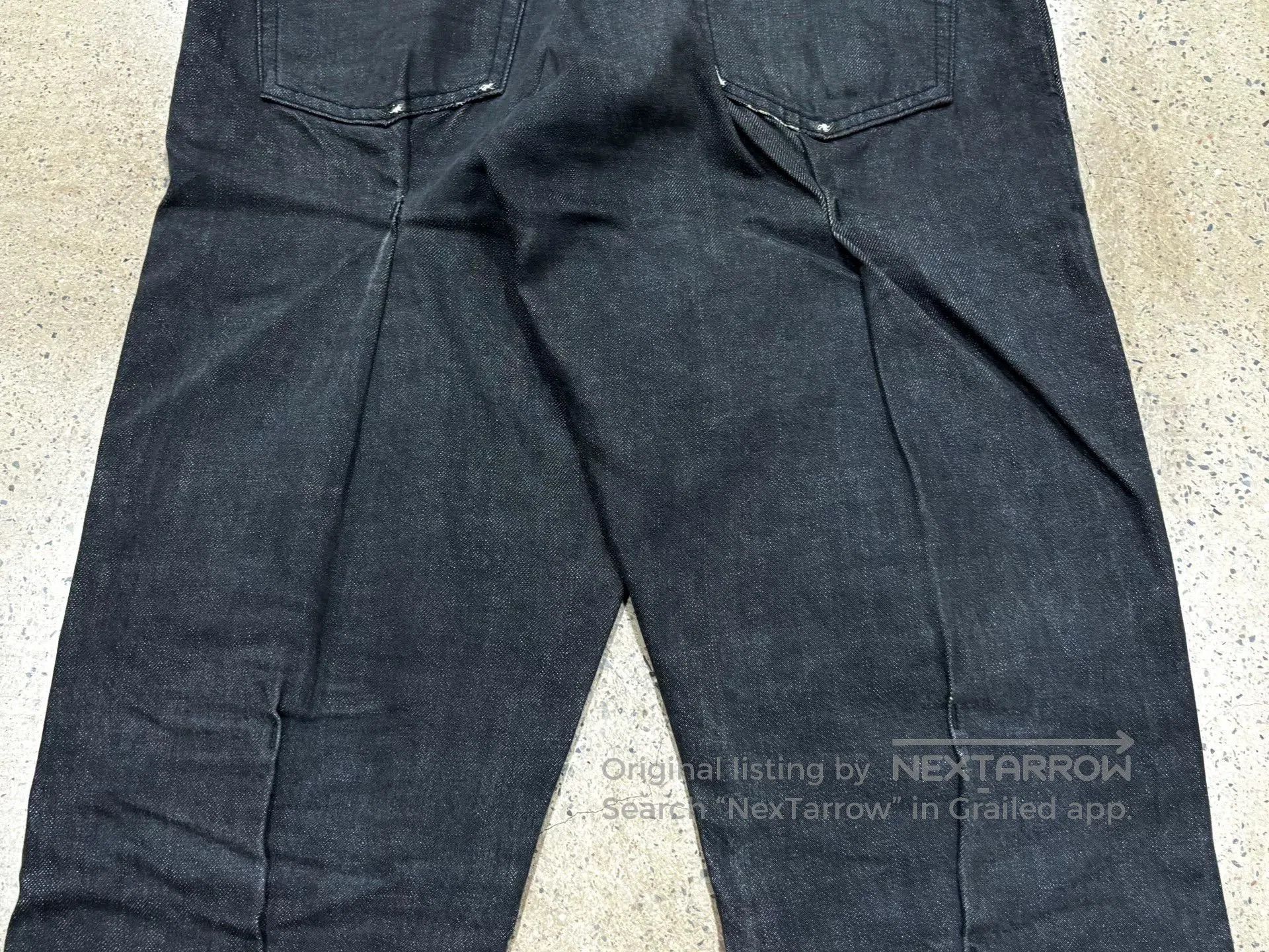 Visvim visvim journeyman black distressed denim pants. Size US 43 - 8 Thumbnail