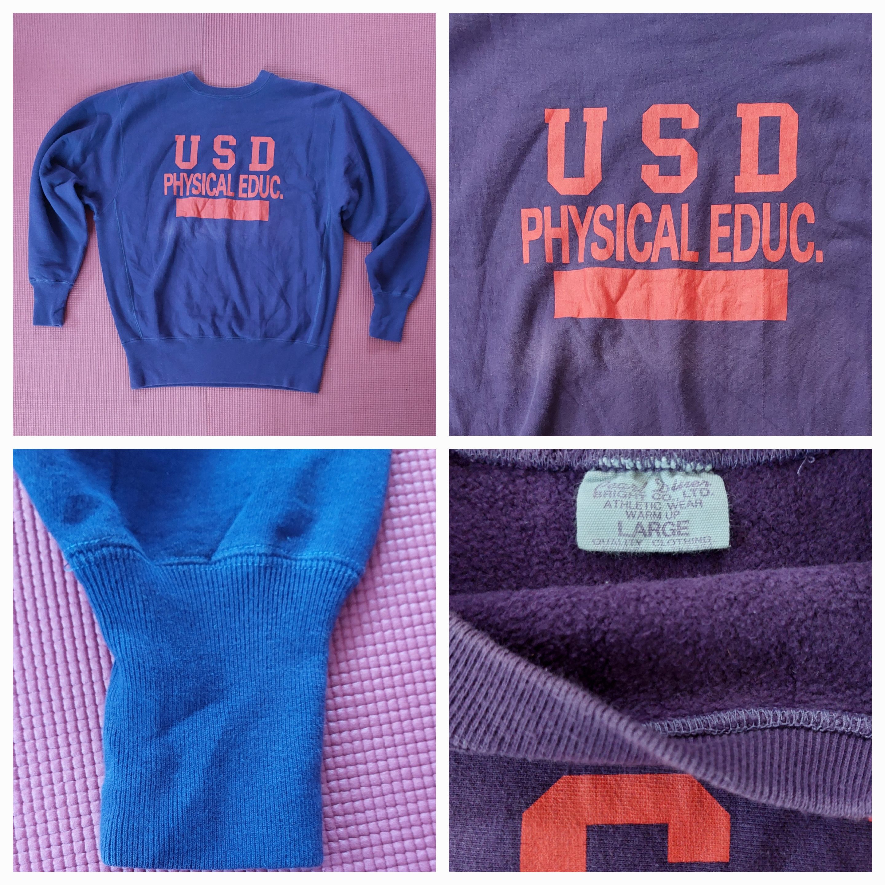 Other athletic warm up sweatshirt Size US L / EU 52-54 / 3 - 1 Preview