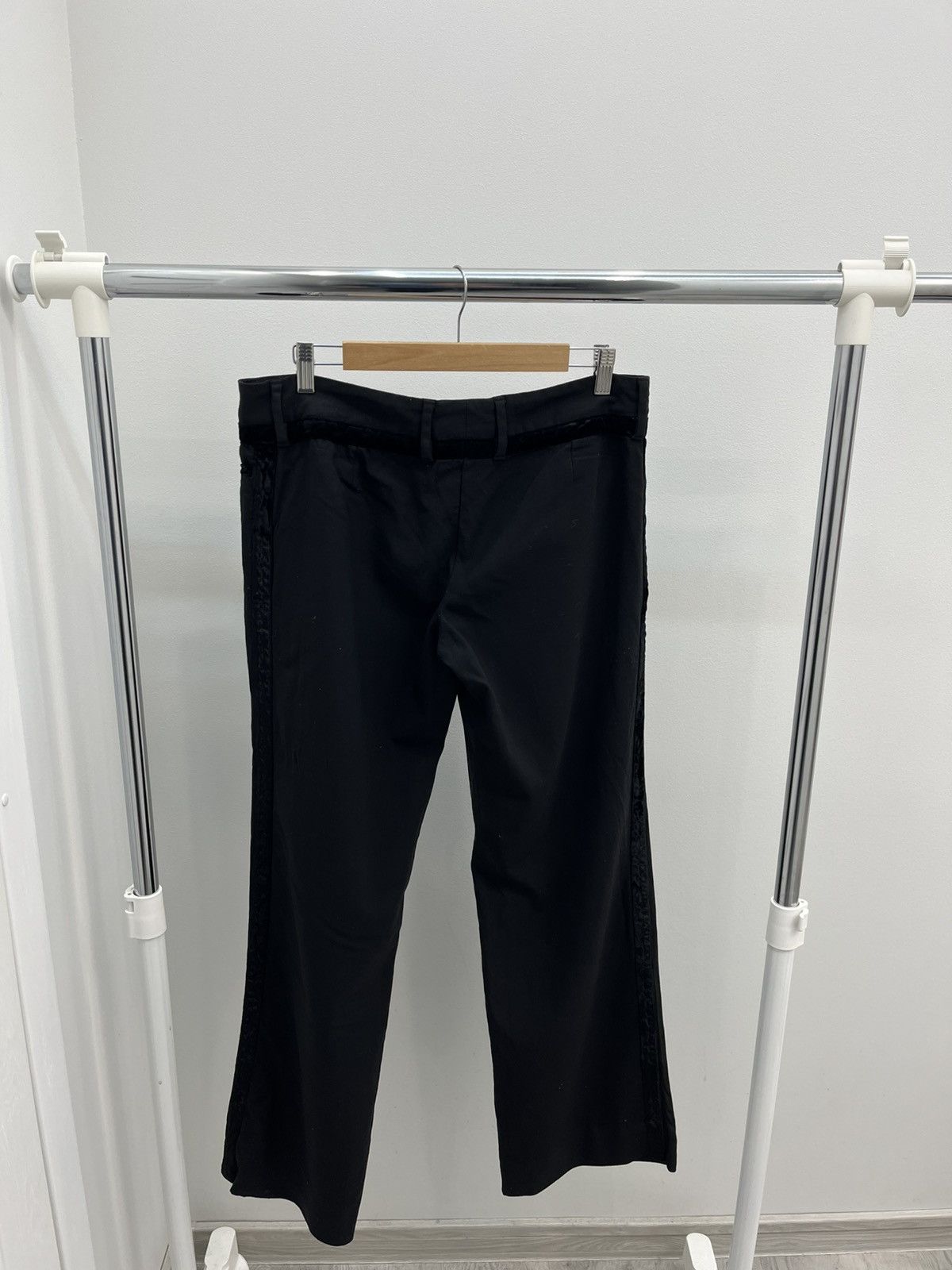 Dolce & Gabbana Dolce & Gabbana Straight Wool Velour Pants Size 32" / US 10 / IT 46 - 2 Thumbnail