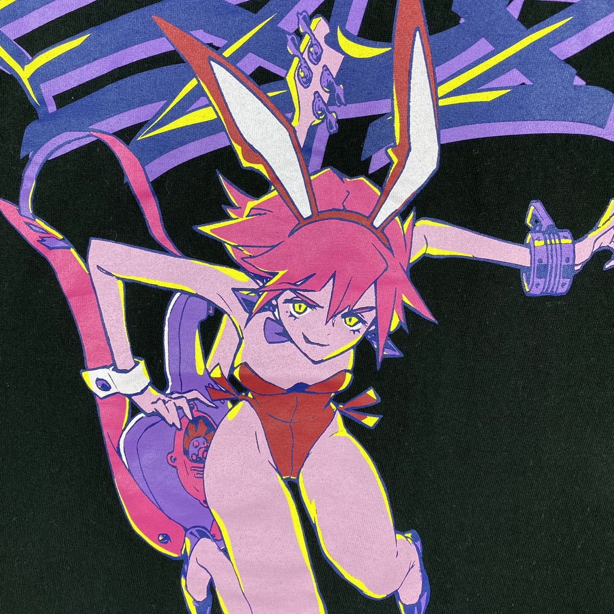 Anime FLCL HARUKO HARUHARA Exhibition Limited Tee Fooly Cooly Size US M / EU 48-50 / 2 - 4 Thumbnail