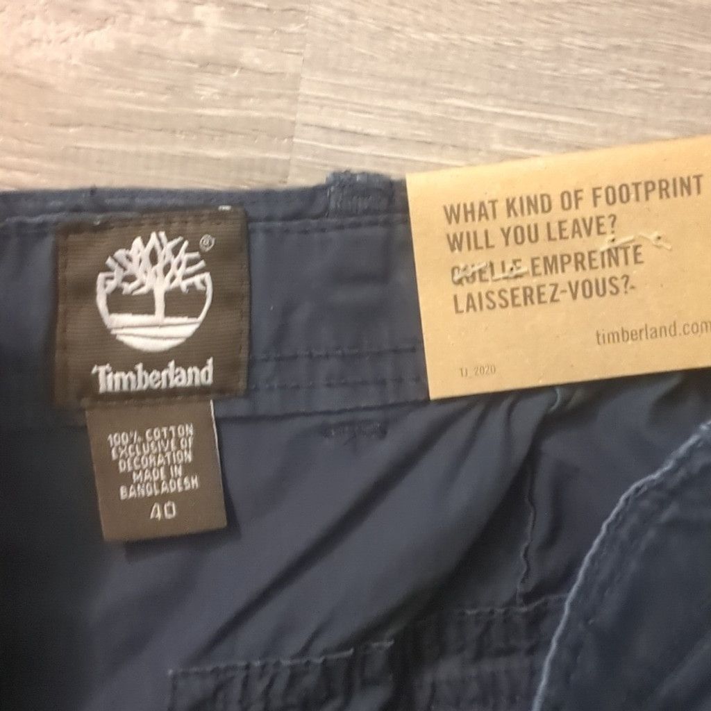 Timberland Timberland blue cargo shorts size 40 Size US 40 / EU 56 - 2 Thumbnail