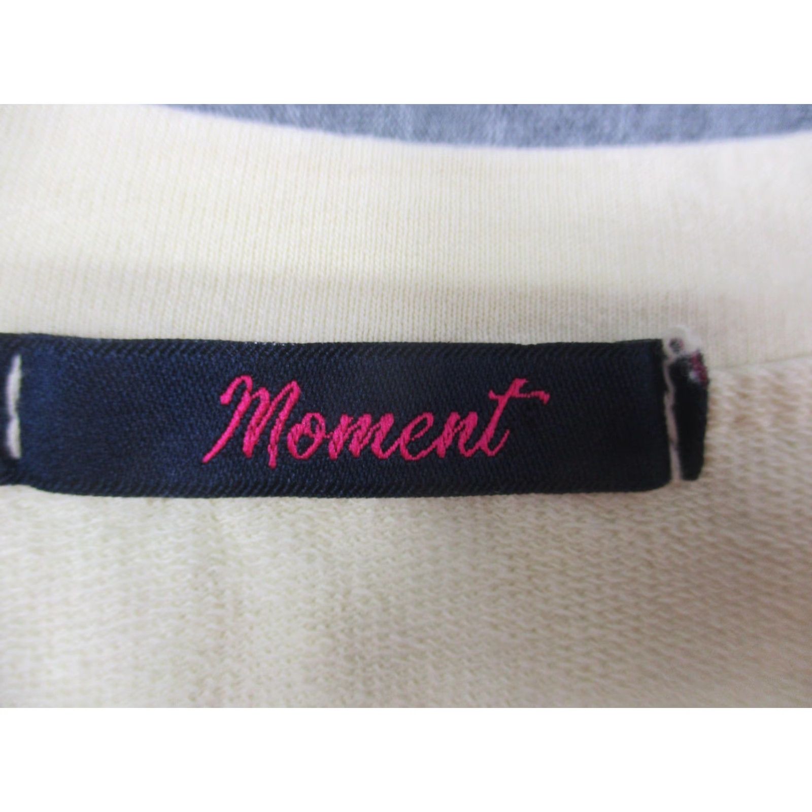 AMOMENTO Vintage Moment Womens Tunic Shirt L White 100% Cotton Pockets Italy Size L / US 10 / IT 46 - 6 Thumbnail