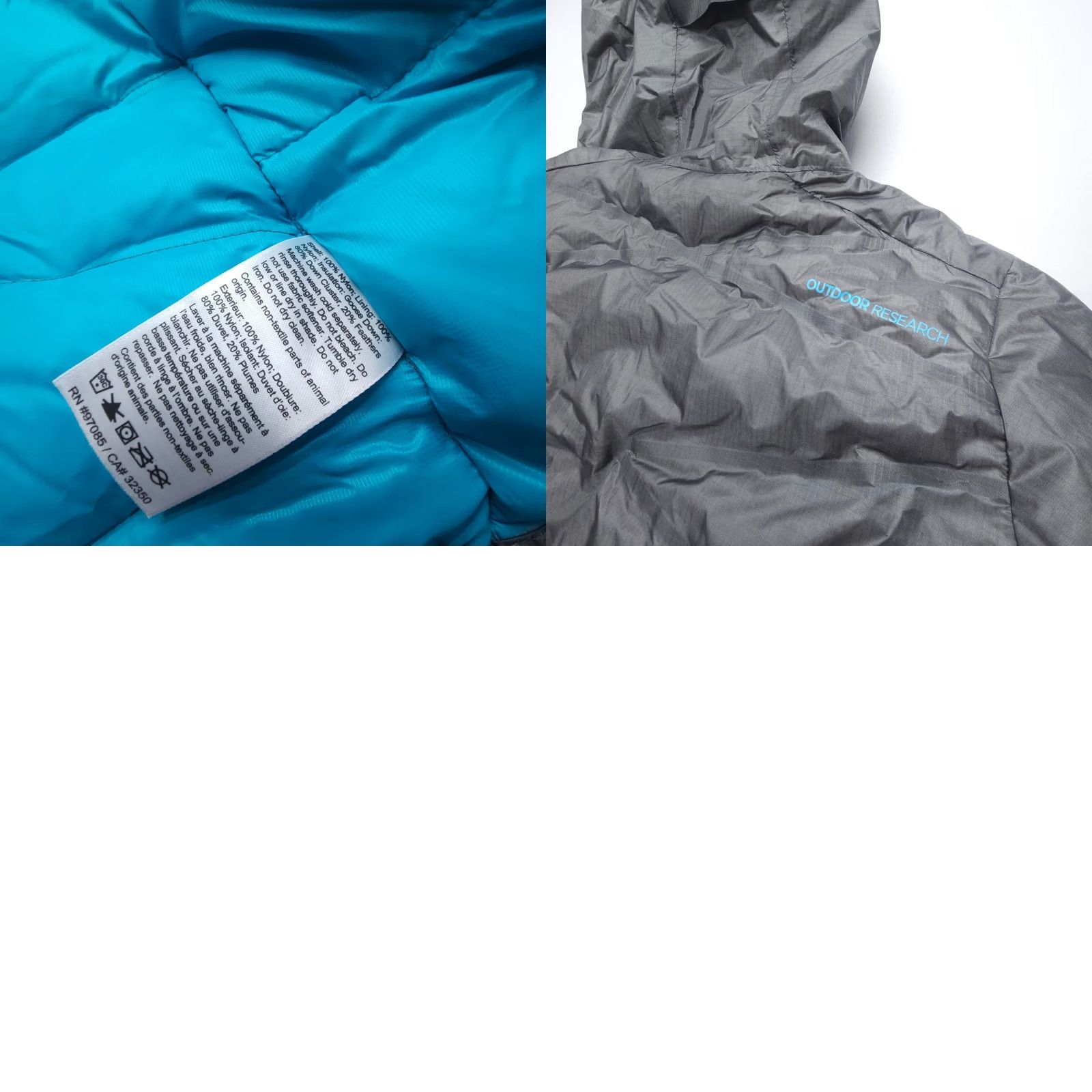 Outdoor Research Outdoor Research Floodlight Parka Hooded 650 Down Jacket Womens Small Gray Light Parka Jacket Womens Small Gray Light Size S / US 4 / IT 40 - 8 Thumbnail