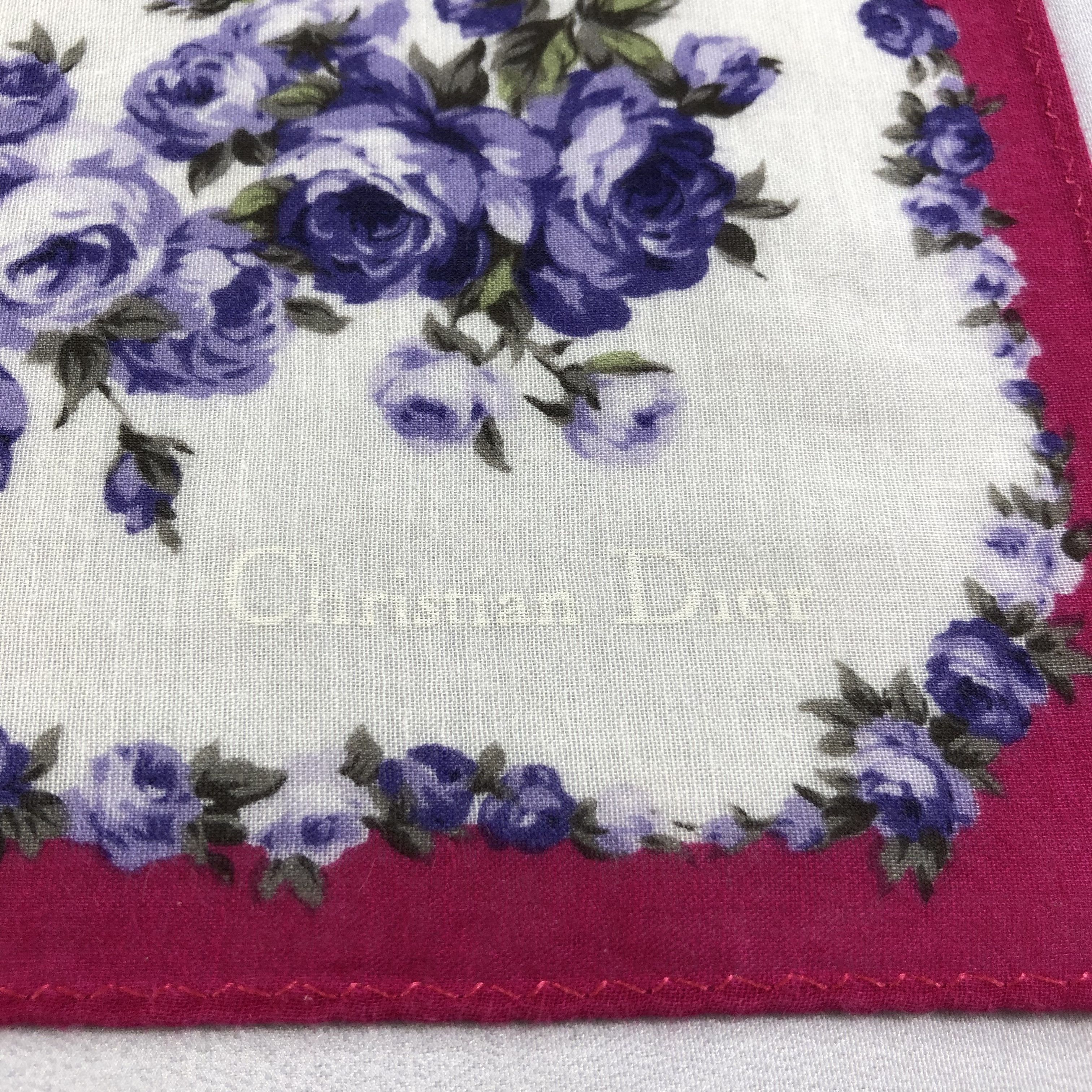Vintage ChRIStian diOR Handkerchief Neckerchief Bandana H1581 Size ONE SIZE - 4 Thumbnail