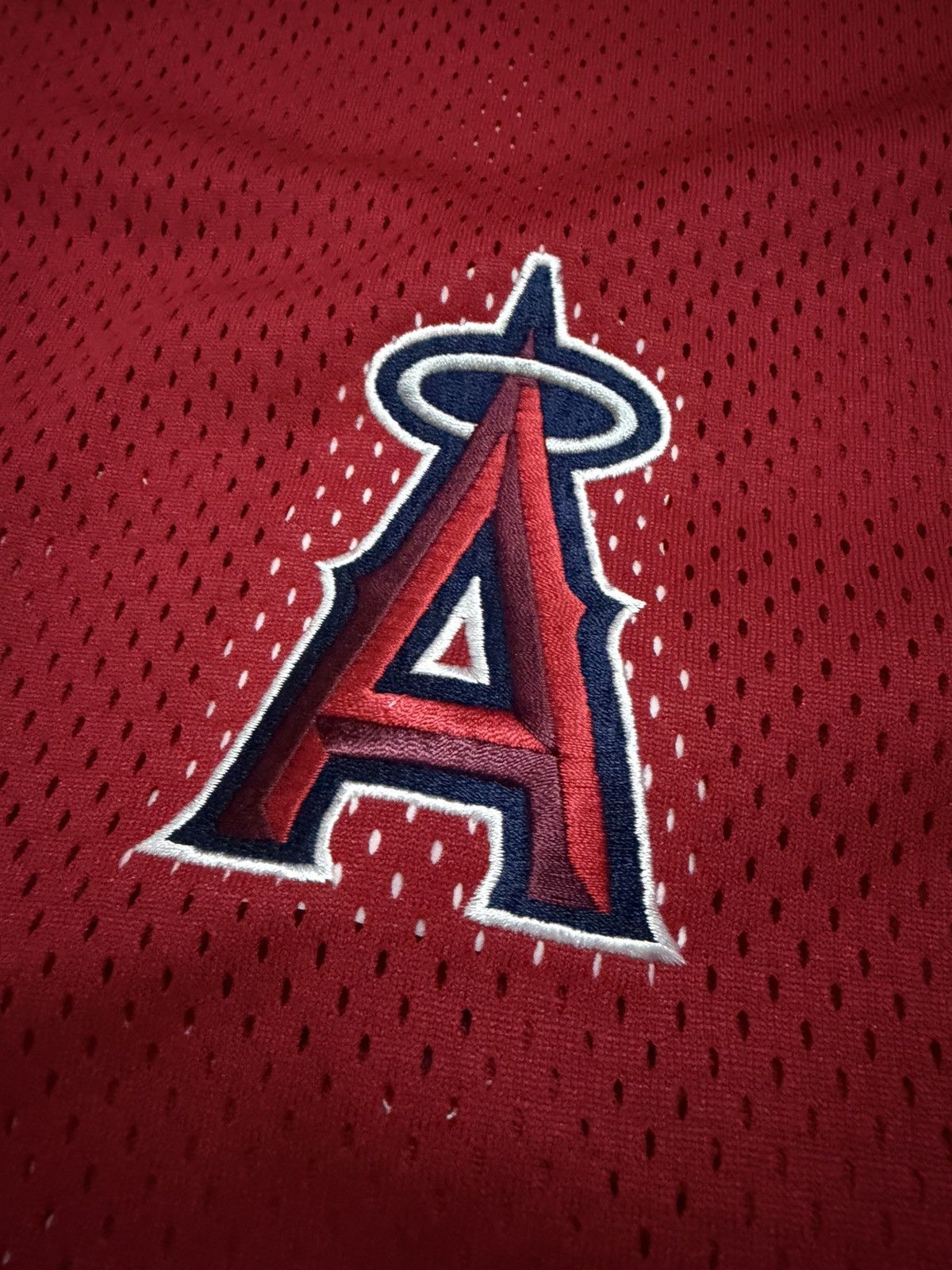 Majestic Y2K Majestic MLB Los Angeles Angels Mesh Jersey Size US XXL / EU 58 / 5 - 5 Thumbnail