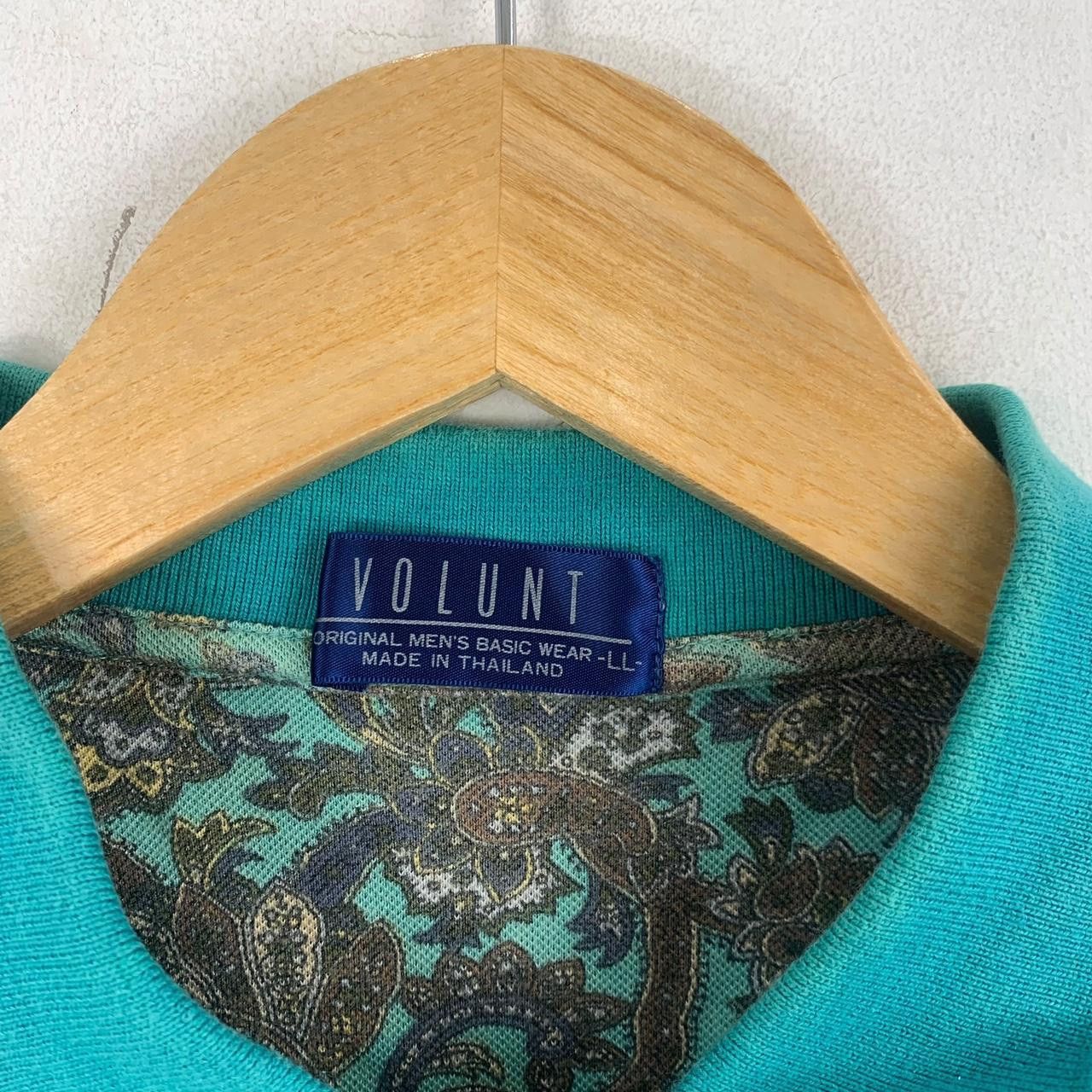 Vintage Vintage 90’ VOLUNT PAISLEY MONOGRAM Polo Tee Shirt Top Size US XL / EU 56 / 4 - 3 Thumbnail