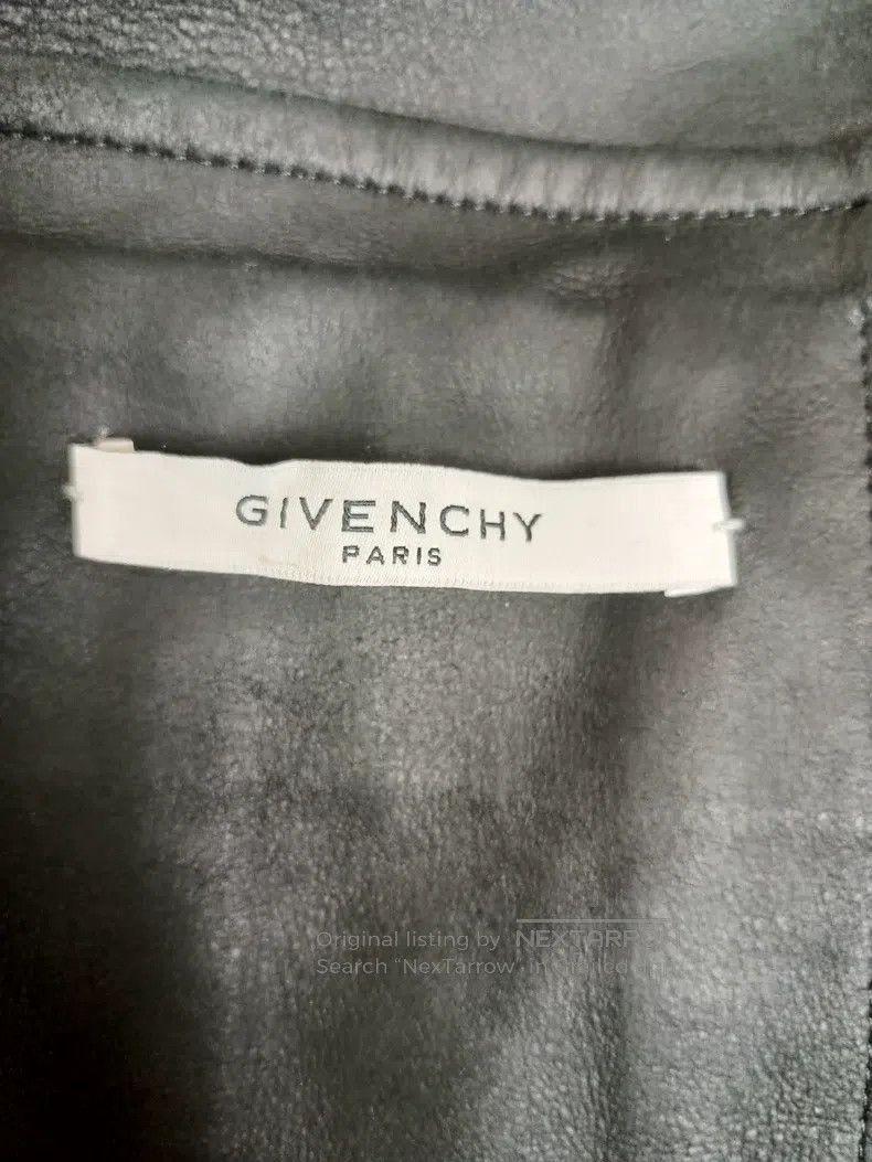 Givenchy Givenchy Size46 Men's Leather Jacket Size US M / EU 48-50 / 2 - 3 Thumbnail