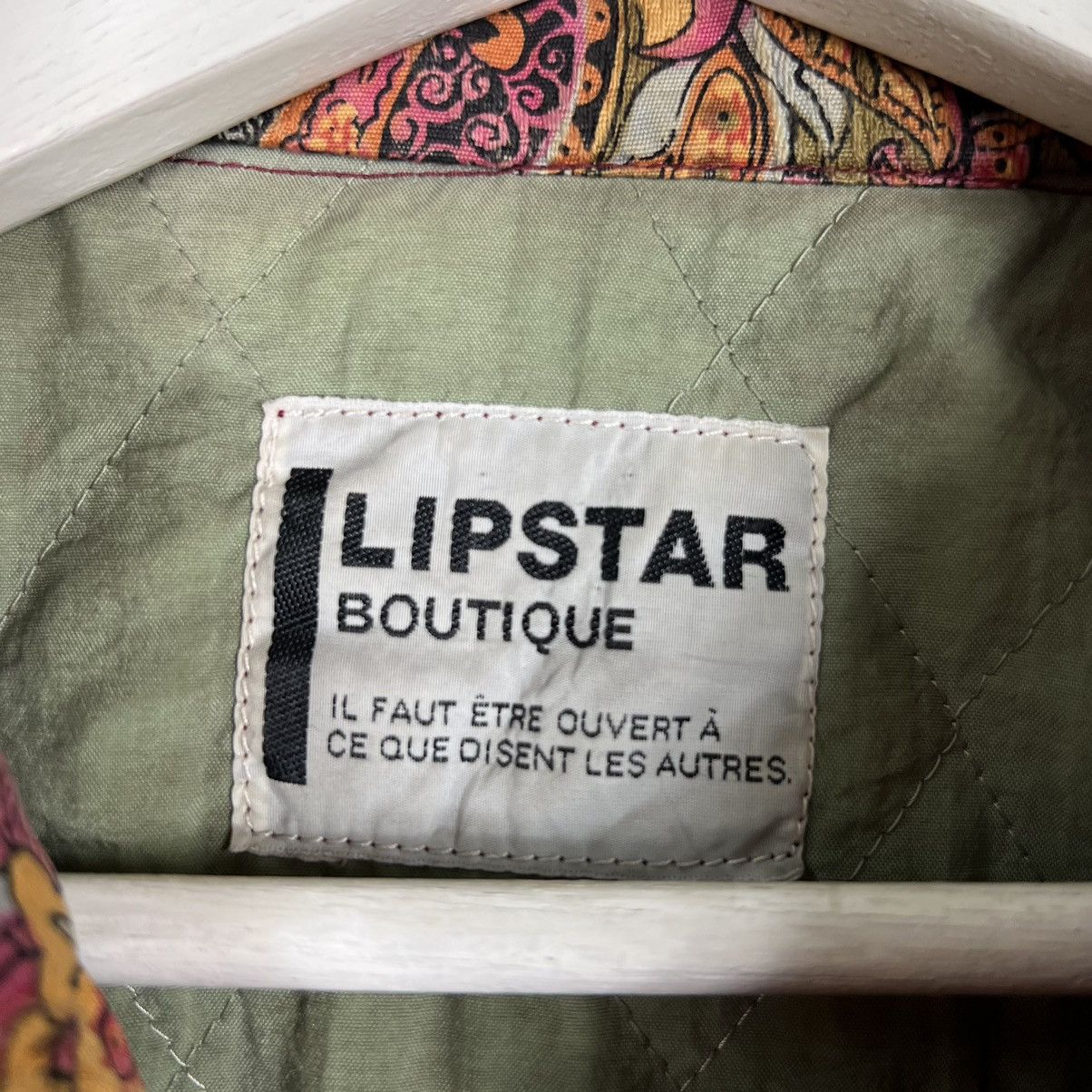 Designer 🔥 VINTAGE 90s LIPSTAR BOUTIQUE PAISLEY BOMBER JACKET Size US M / EU 48-50 / 2 - 14 Thumbnail