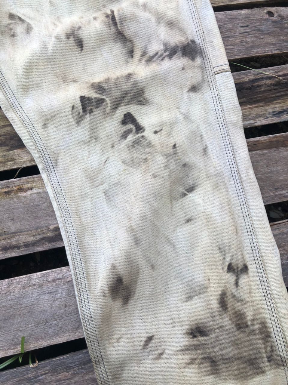 Levi's × Vintage Vintage Levi's Bleached Carpenter Denim Jeans Size US 34 / EU 50 - 11 Thumbnail